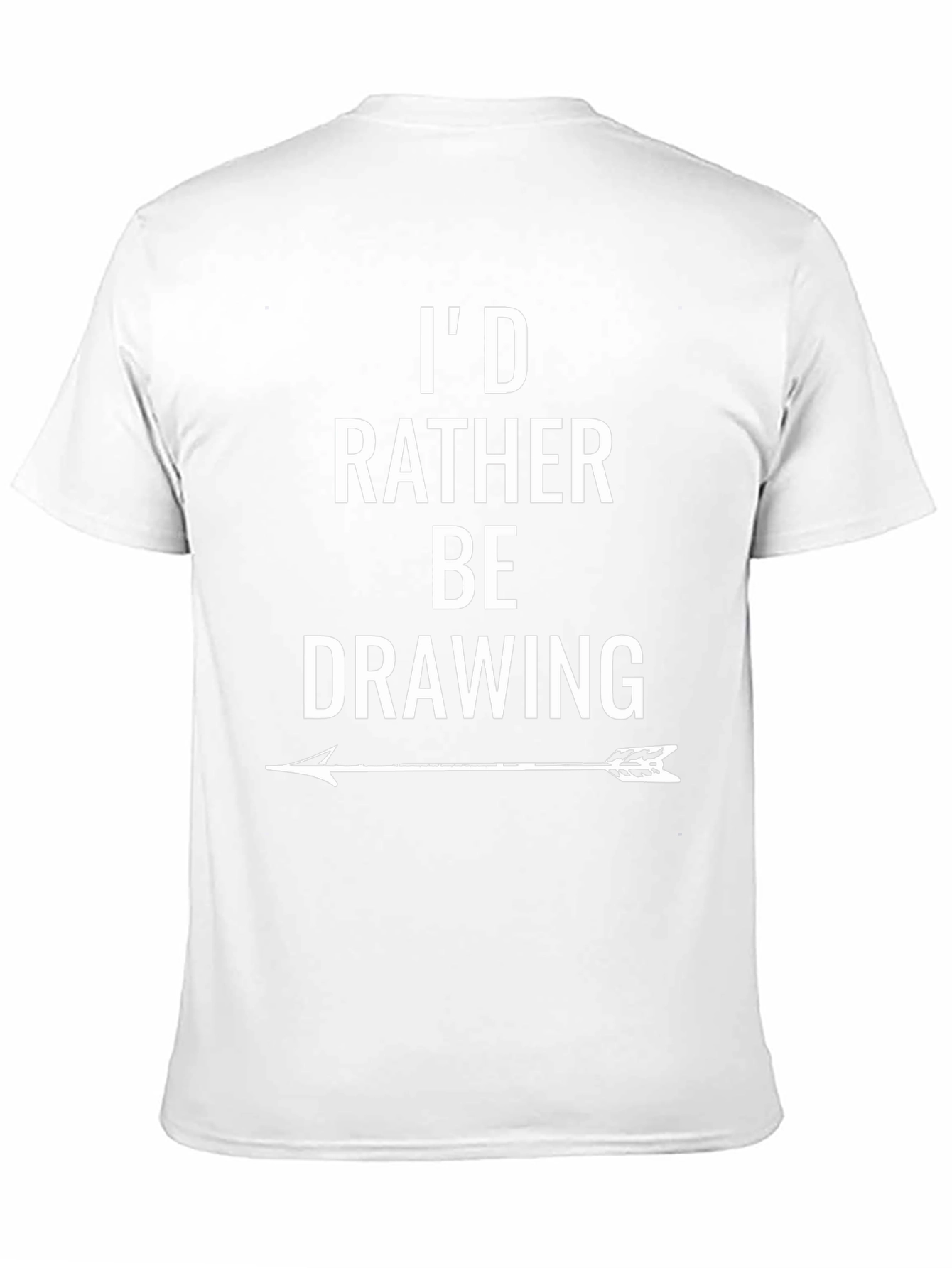 Id Rather Be Drawing T-Shirt - Artist Apparel