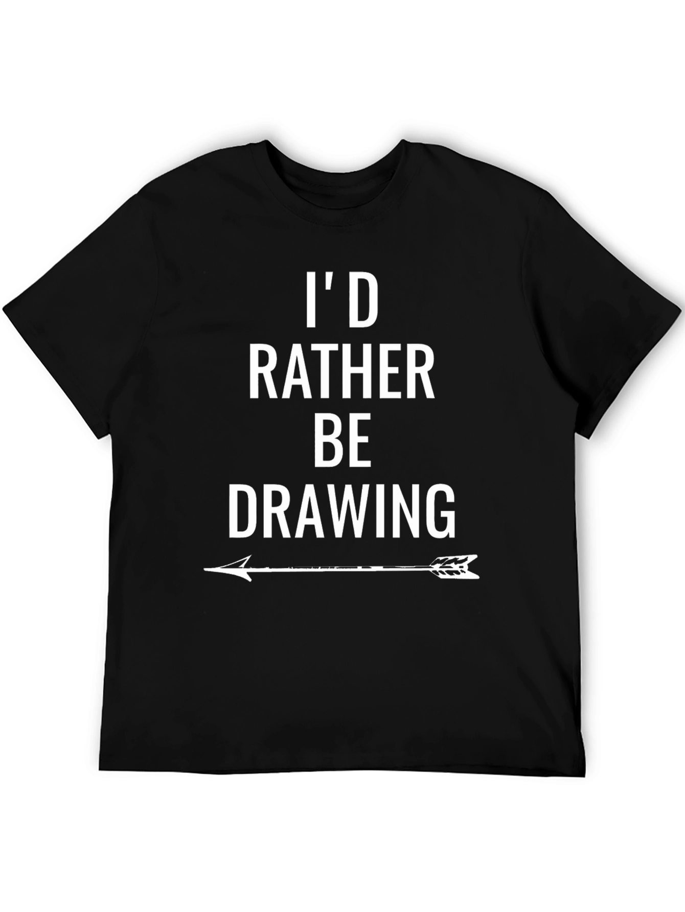 Id Rather Be Drawing T-Shirt - Artist Apparel