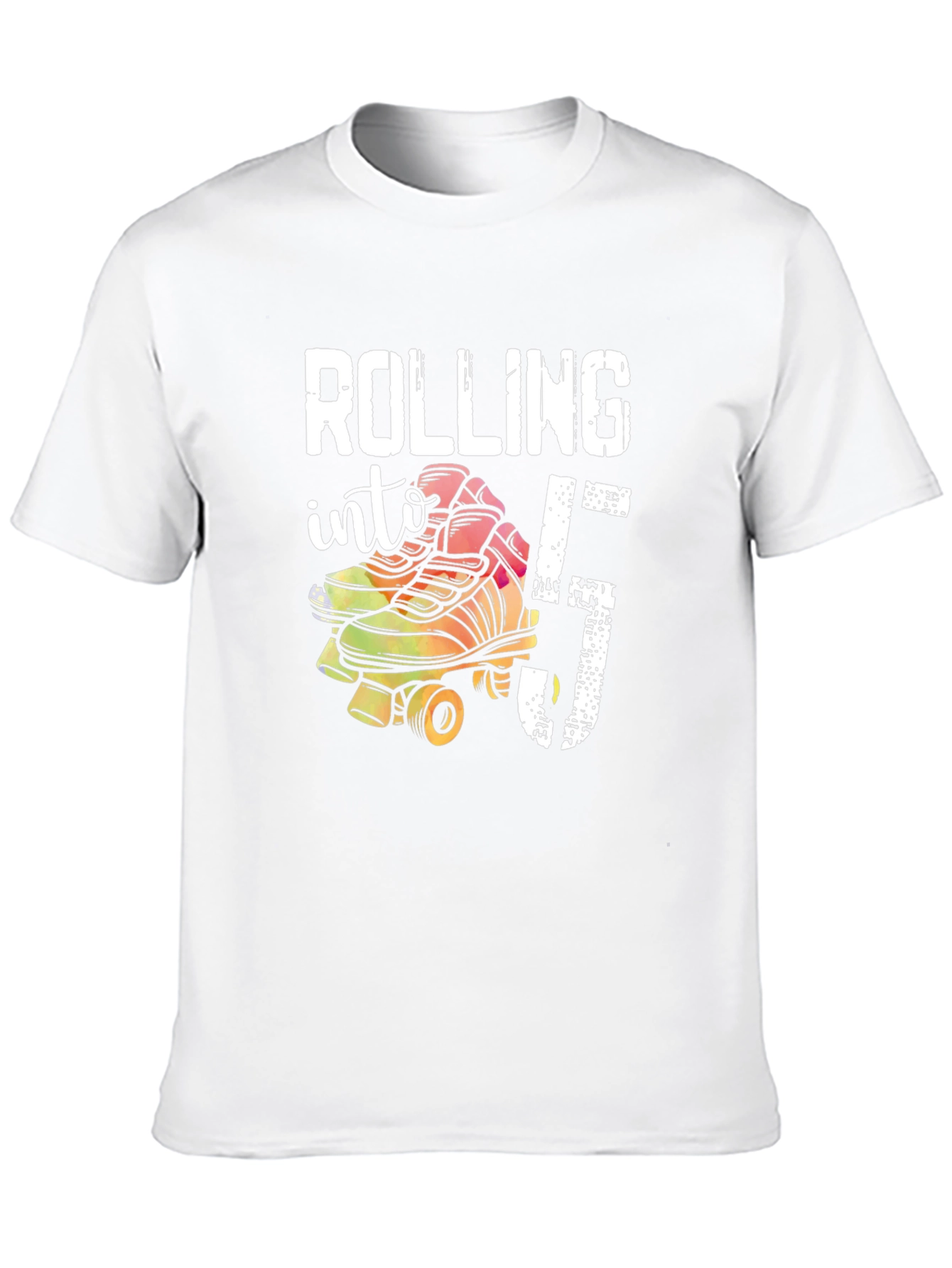 Rolling Into 5th Birthday T-Shirt