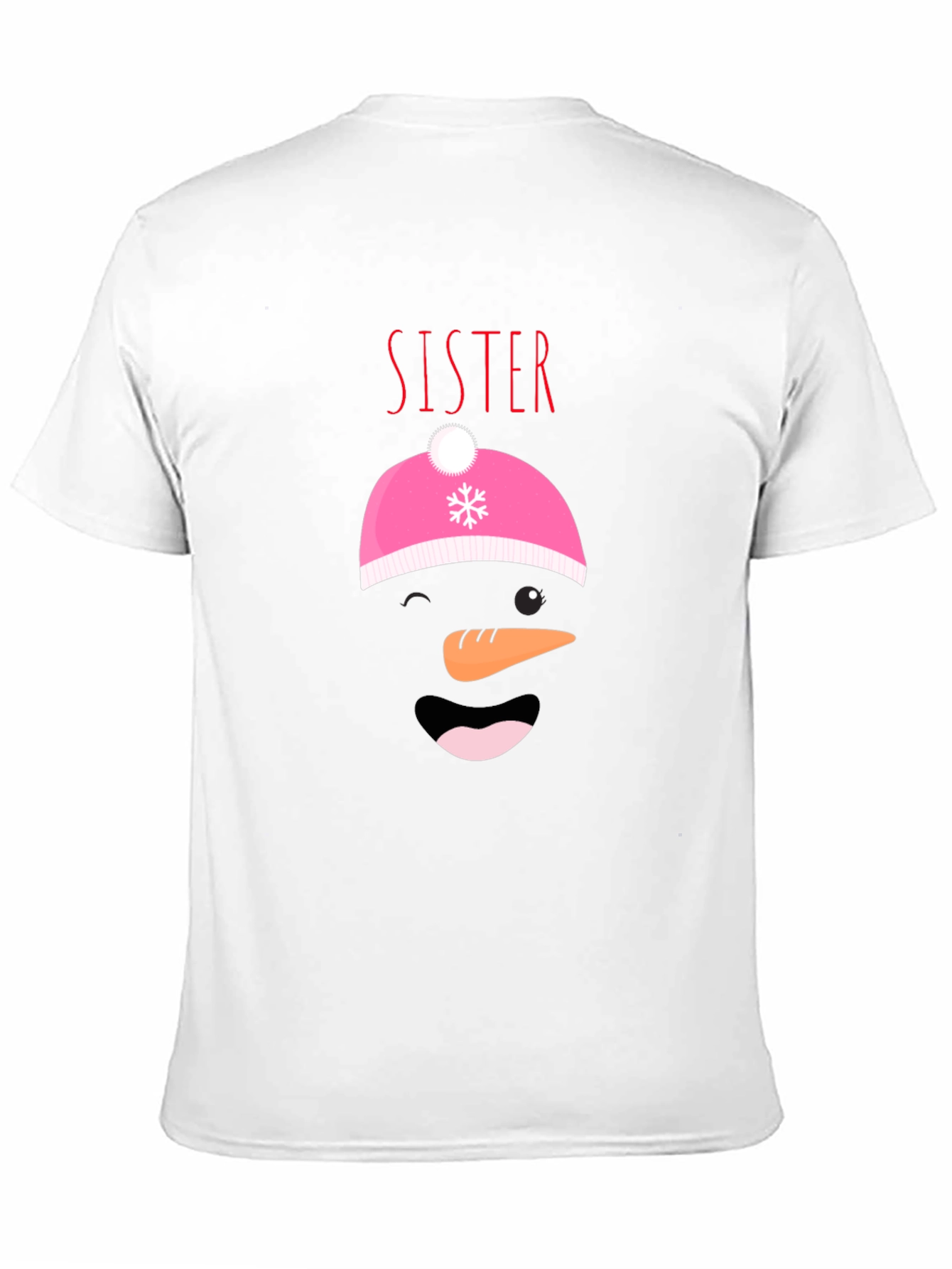 Sister Snowman Graphic Tee