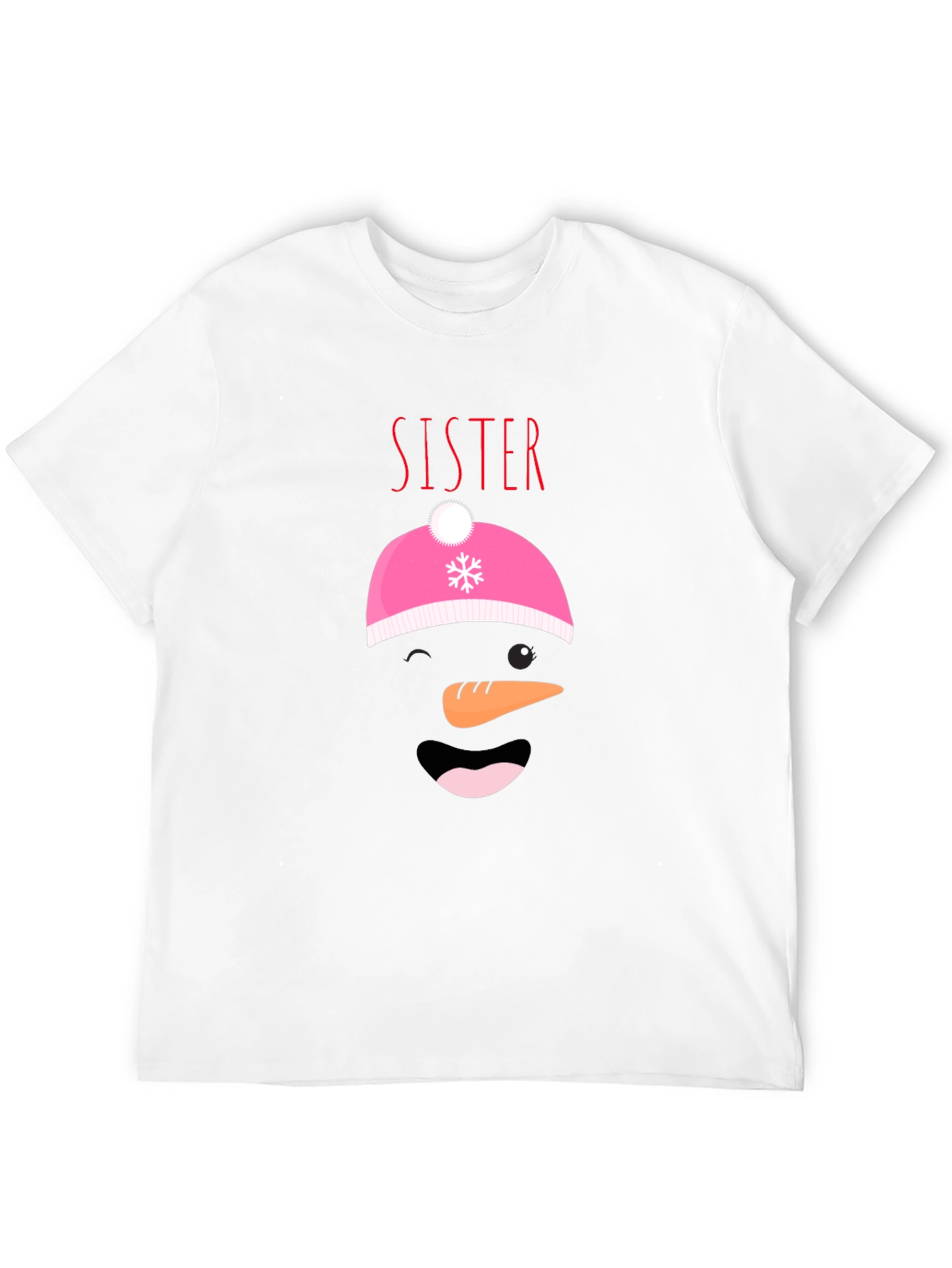 Sister Snowman Graphic Tee