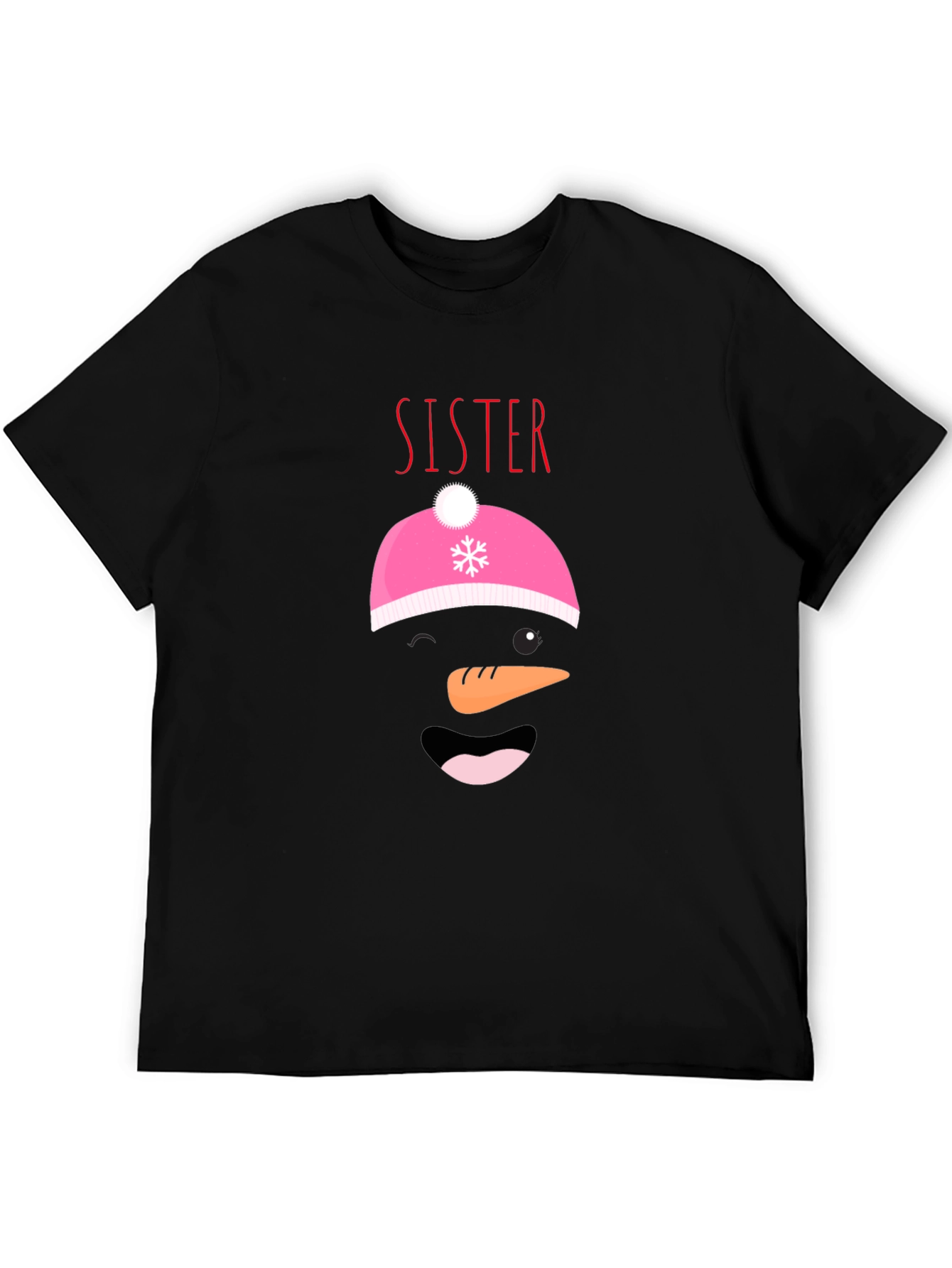 Sister Snowman Graphic Tee