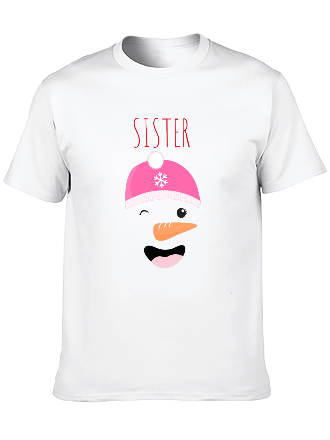 Sister Snowman Graphic Tee