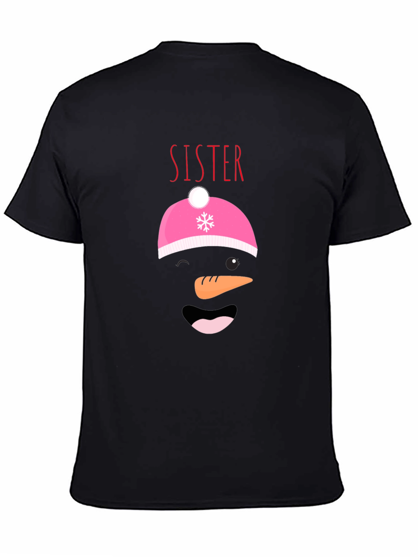 Sister Snowman Graphic Tee