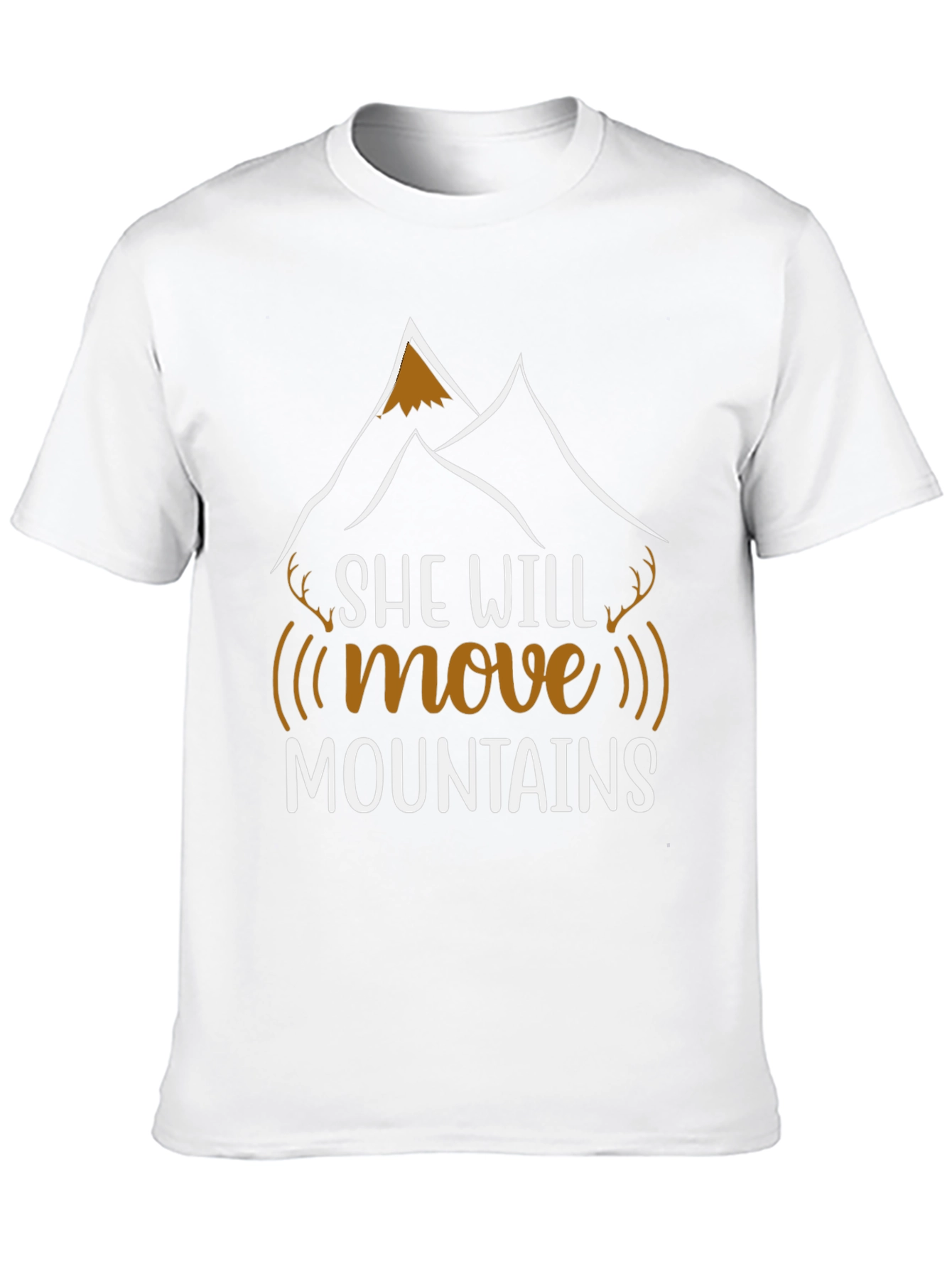 She Will Move Mountains Graphic T-Shirt