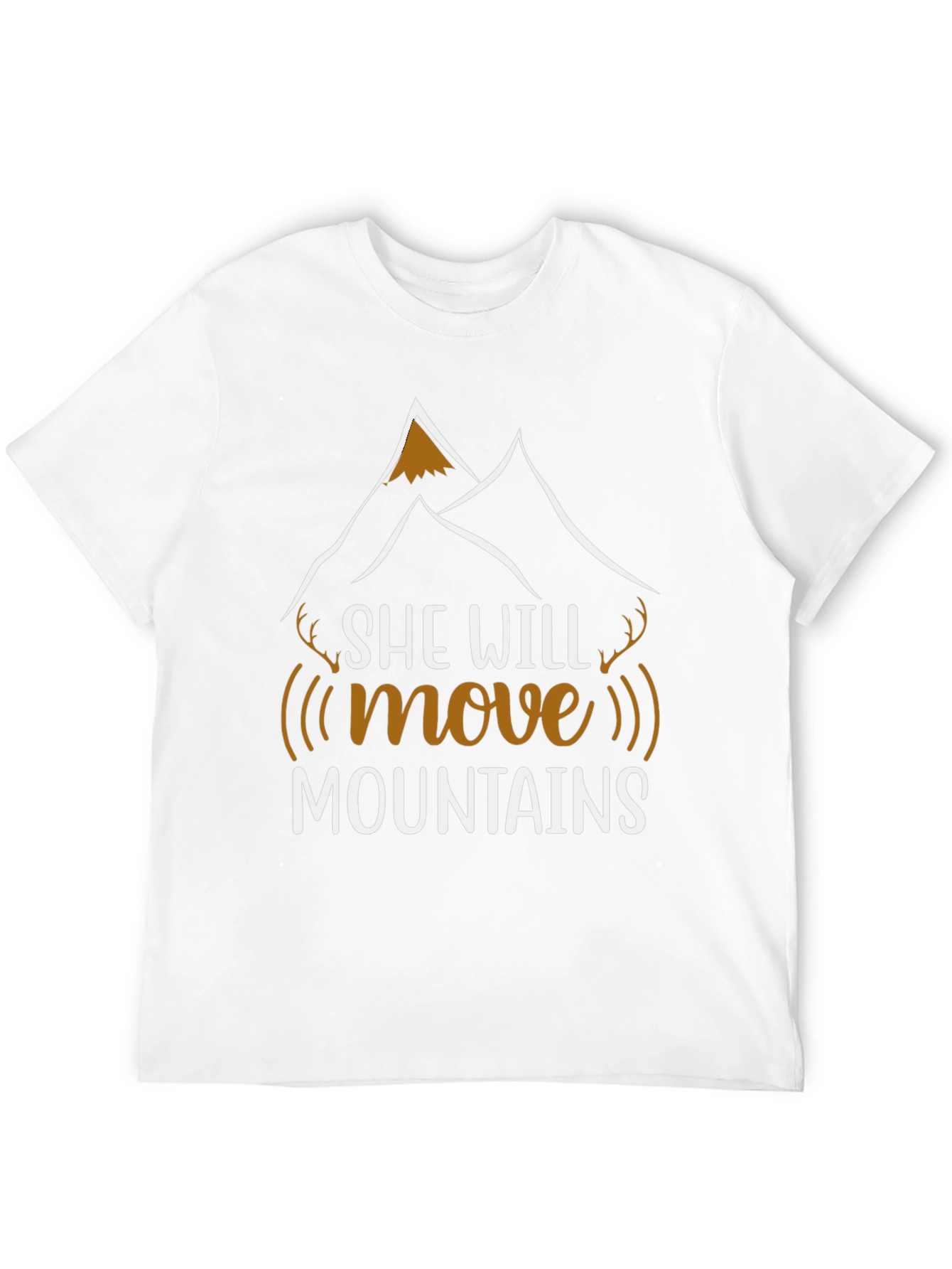 She Will Move Mountains Graphic T-Shirt
