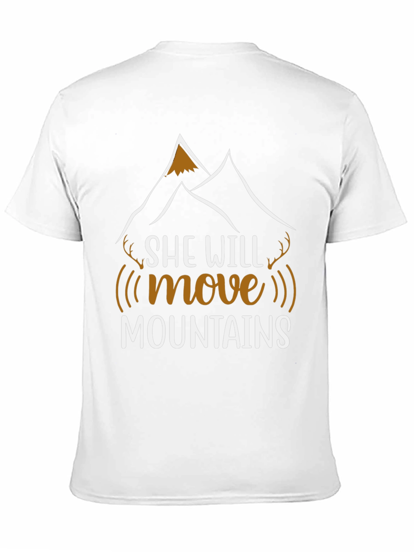 She Will Move Mountains Graphic T-Shirt