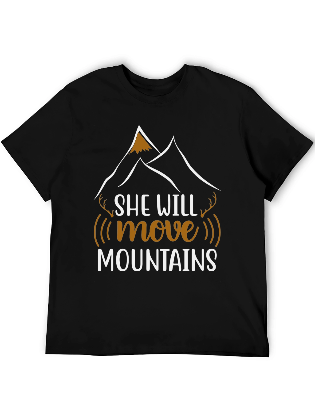 She Will Move Mountains Graphic T-Shirt