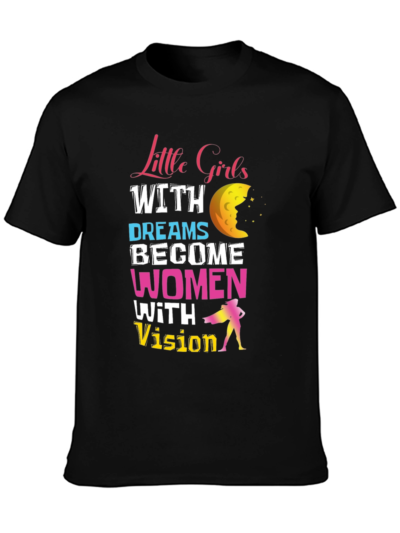 Empowered Girls to Women Graphic T-Shirt