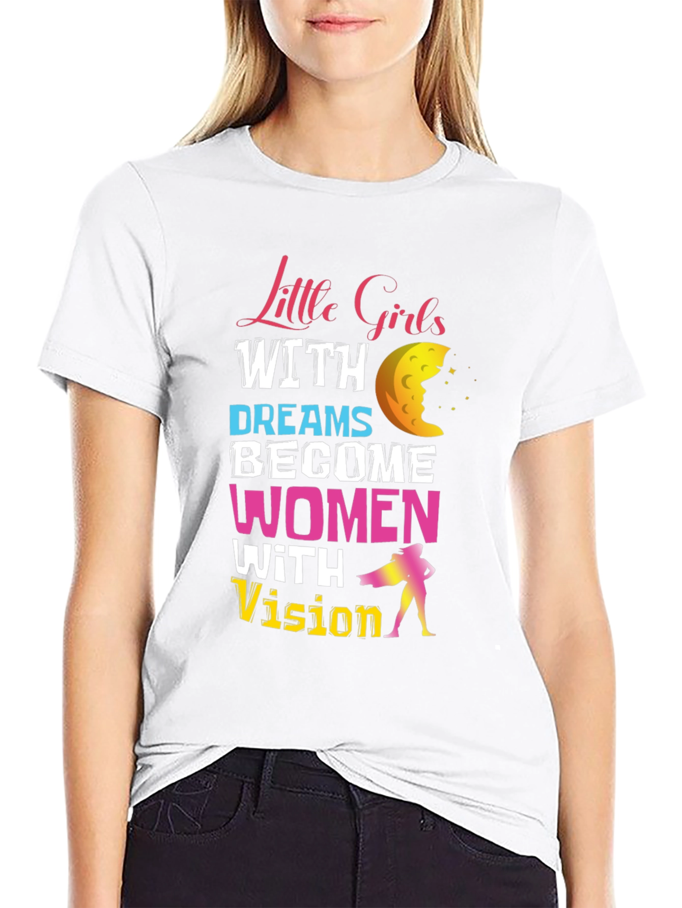 Empowered Girls to Women Graphic T-Shirt