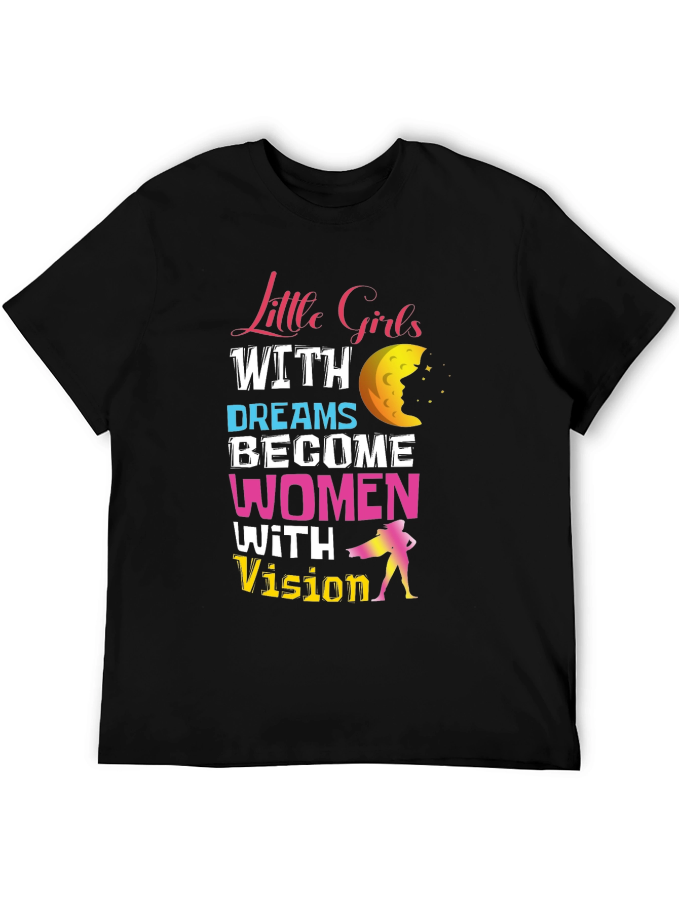 Empowered Girls to Women Graphic T-Shirt