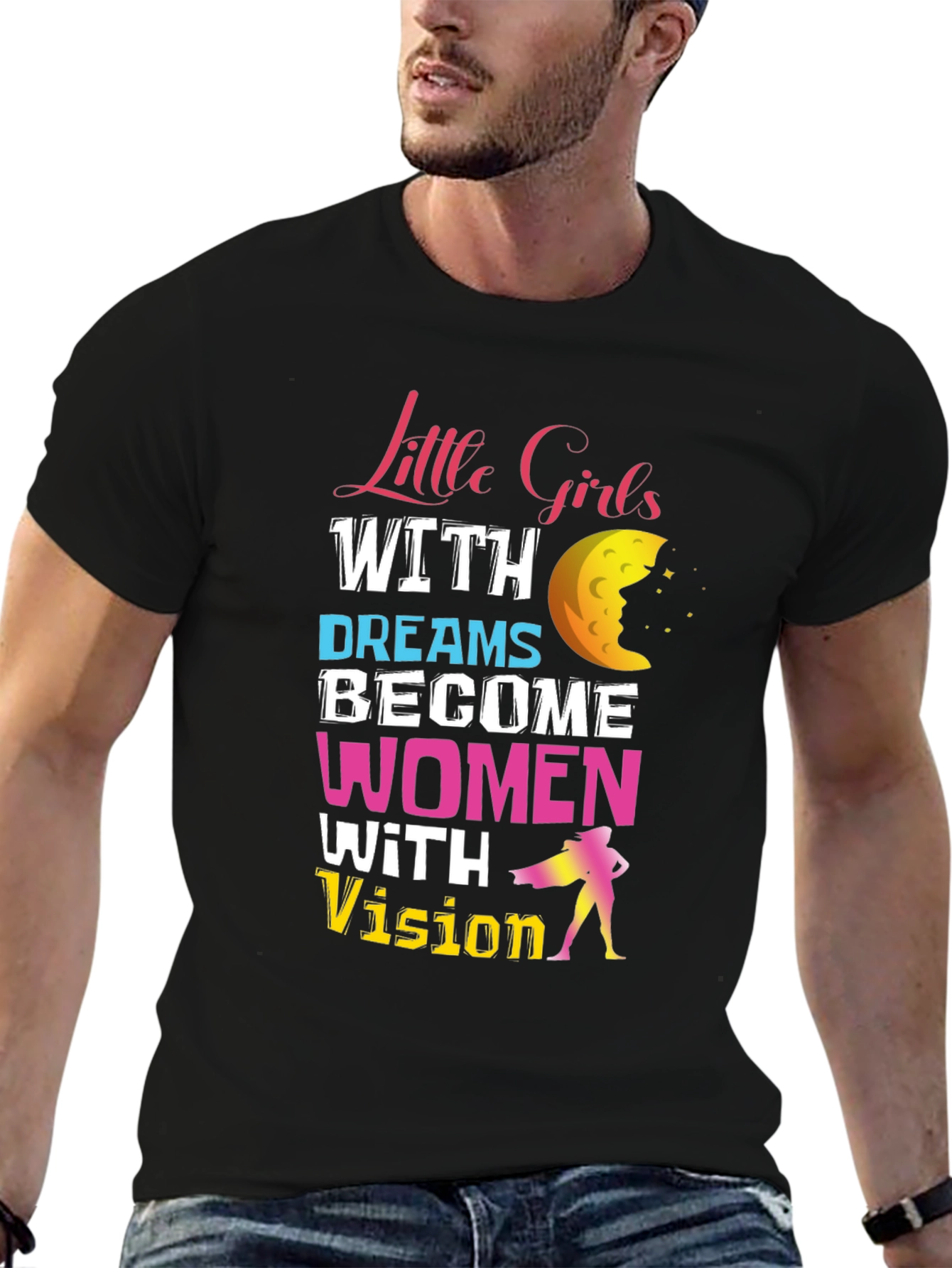 Empowered Girls to Women Graphic T-Shirt