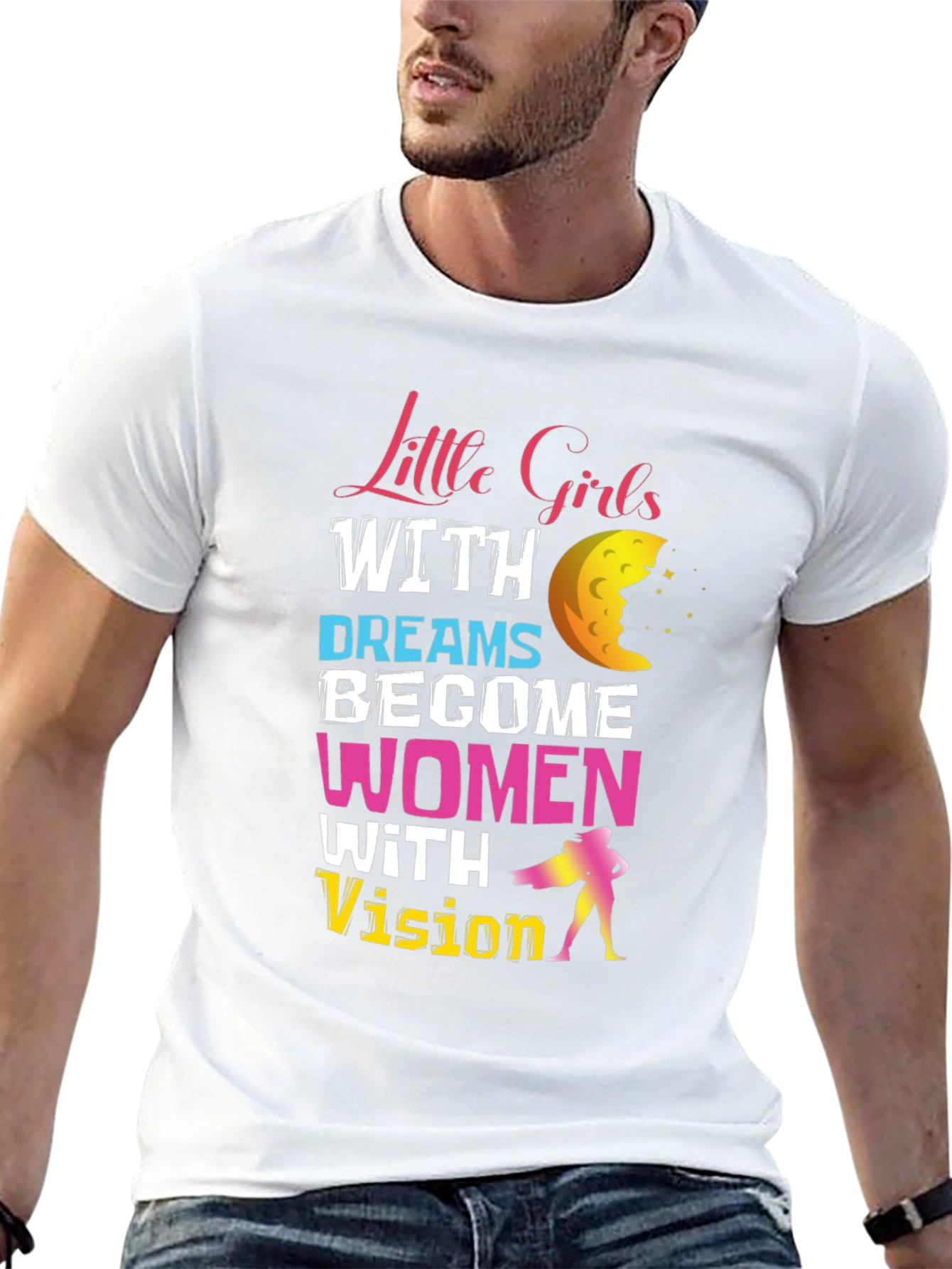 Empowered Girls to Women Graphic T-Shirt