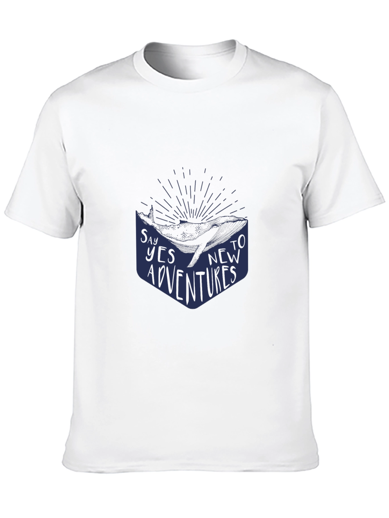 Adventure Awaits Graphic Tee - Black