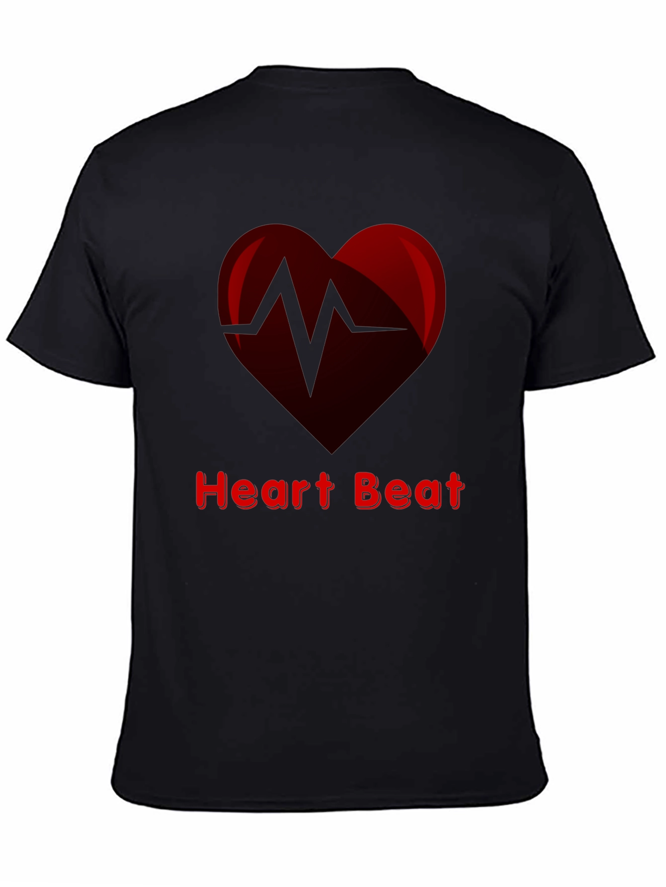 Heartbeat Graphic Tee - Stylish Unisex T-Shirt