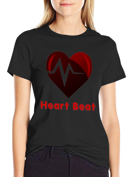 Heartbeat Graphic Tee - Stylish Unisex T-Shirt