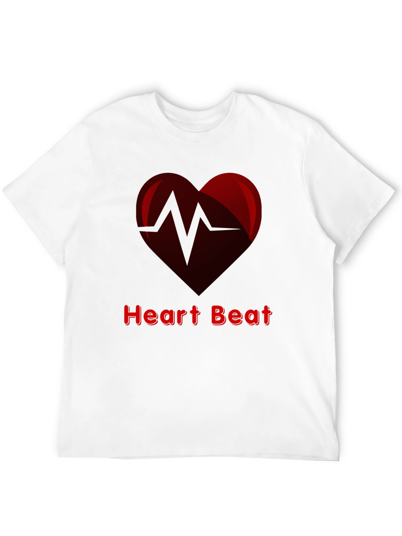 Heartbeat Graphic Tee - Stylish Unisex T-Shirt