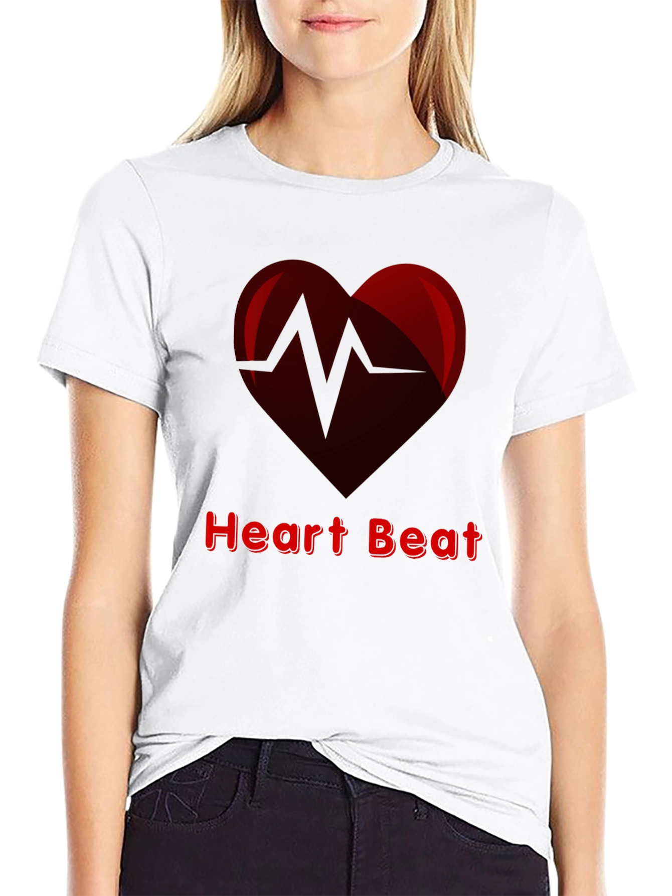Heartbeat Graphic Tee - Stylish Unisex T-Shirt