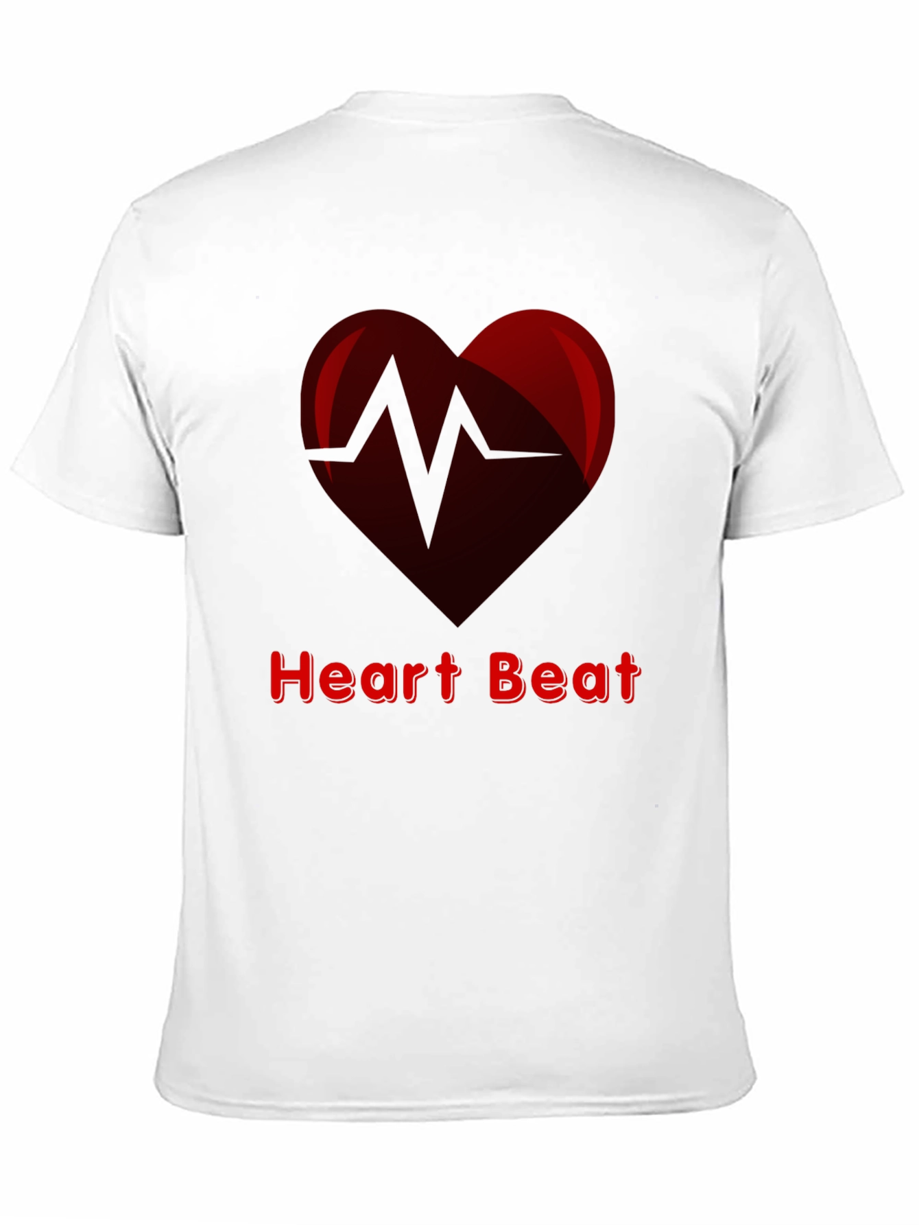 Heartbeat Graphic Tee - Stylish Unisex T-Shirt