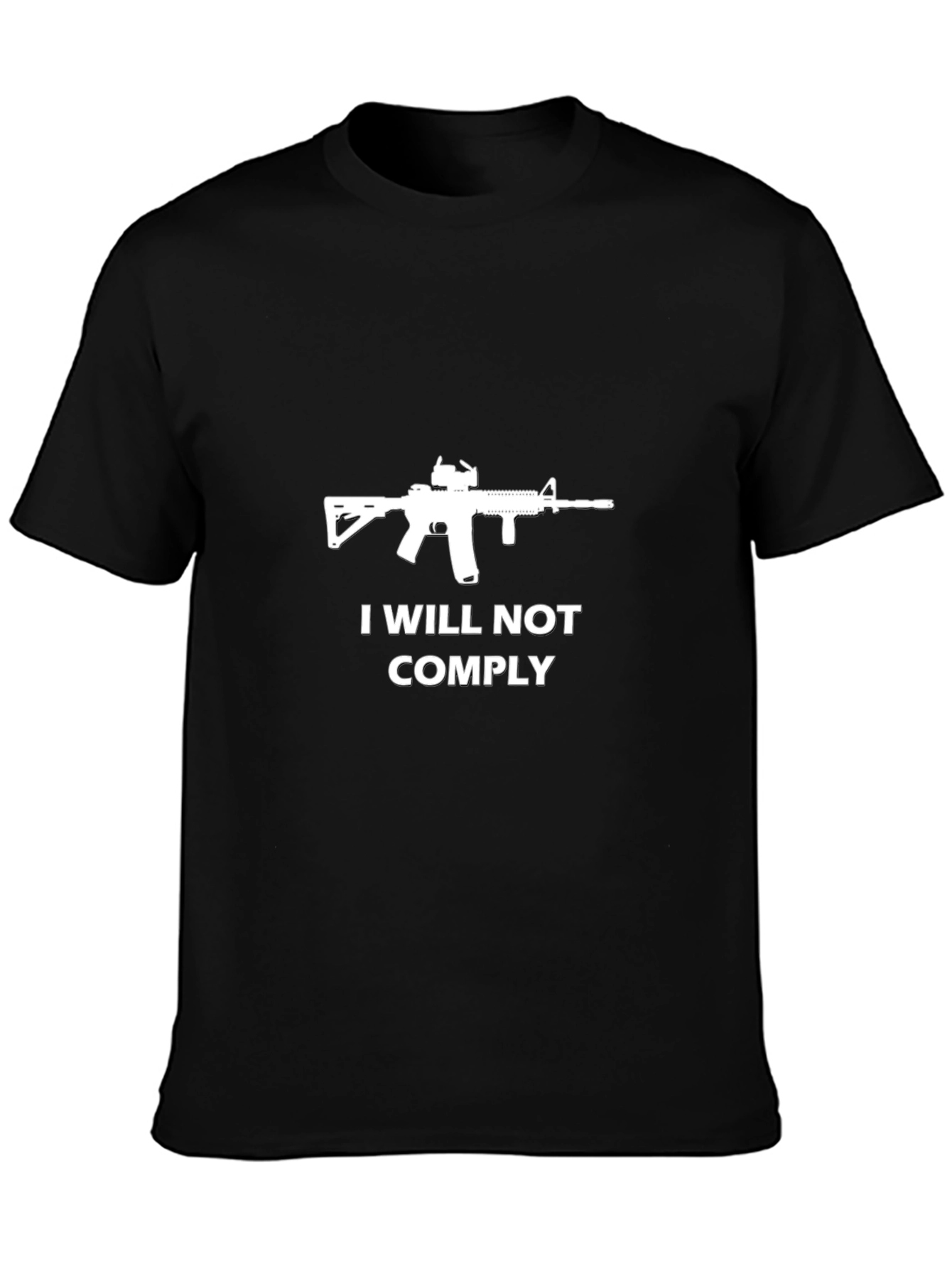I Will Not Comply Graphic T-Shirt