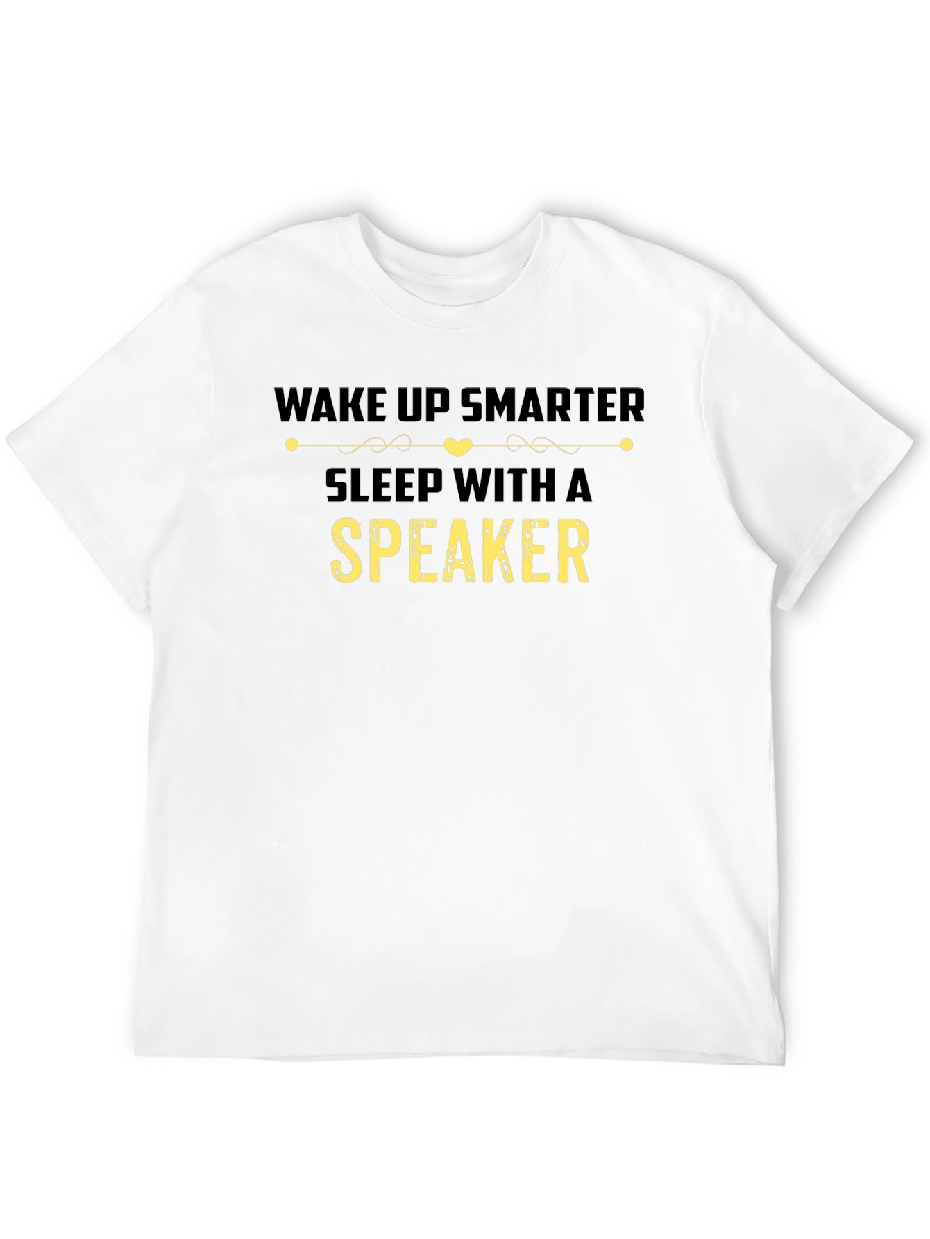 Wake Up Smarter Speaker T-Shirt Funny Gift