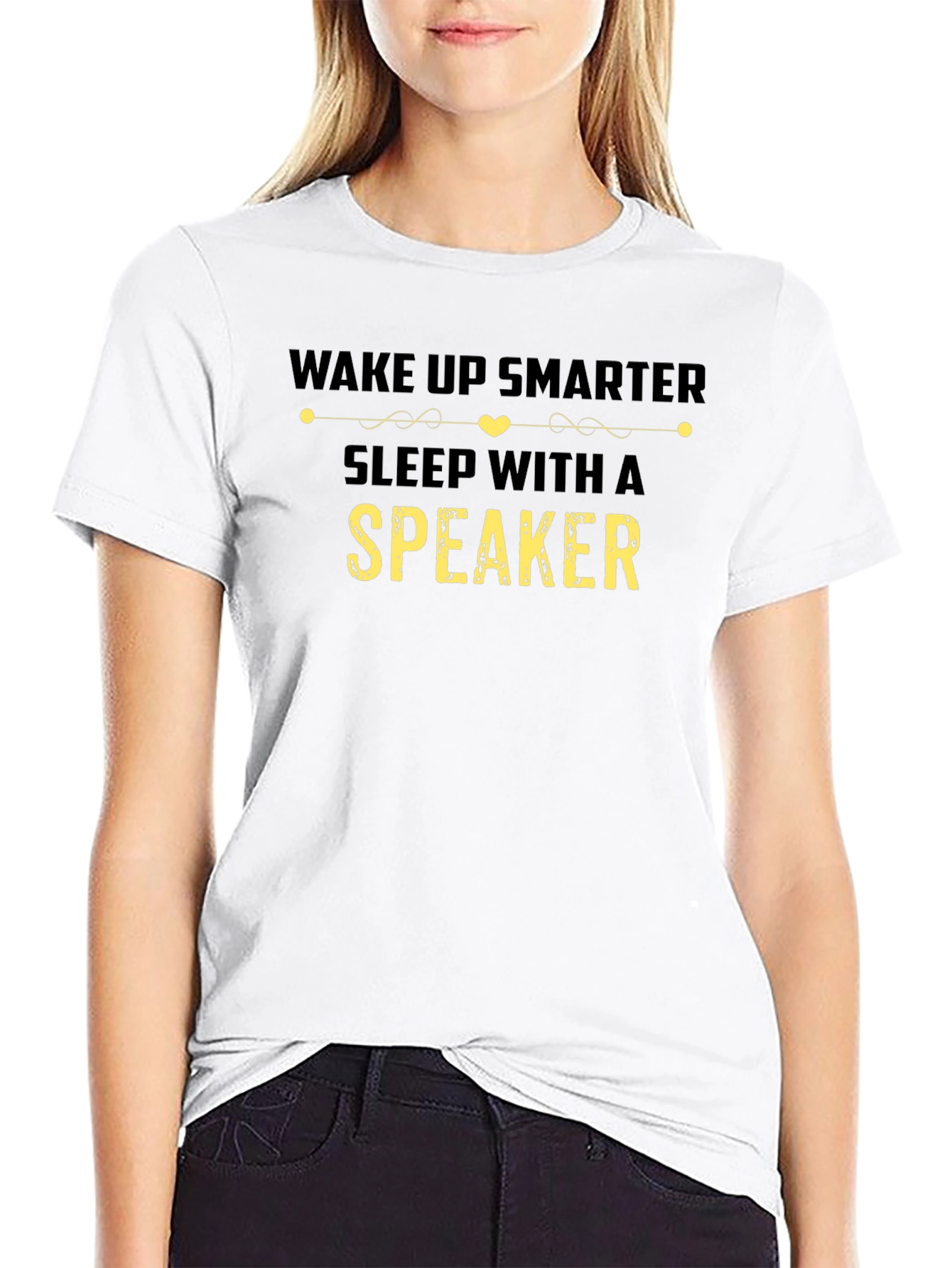 Wake Up Smarter Speaker T-Shirt Funny Gift