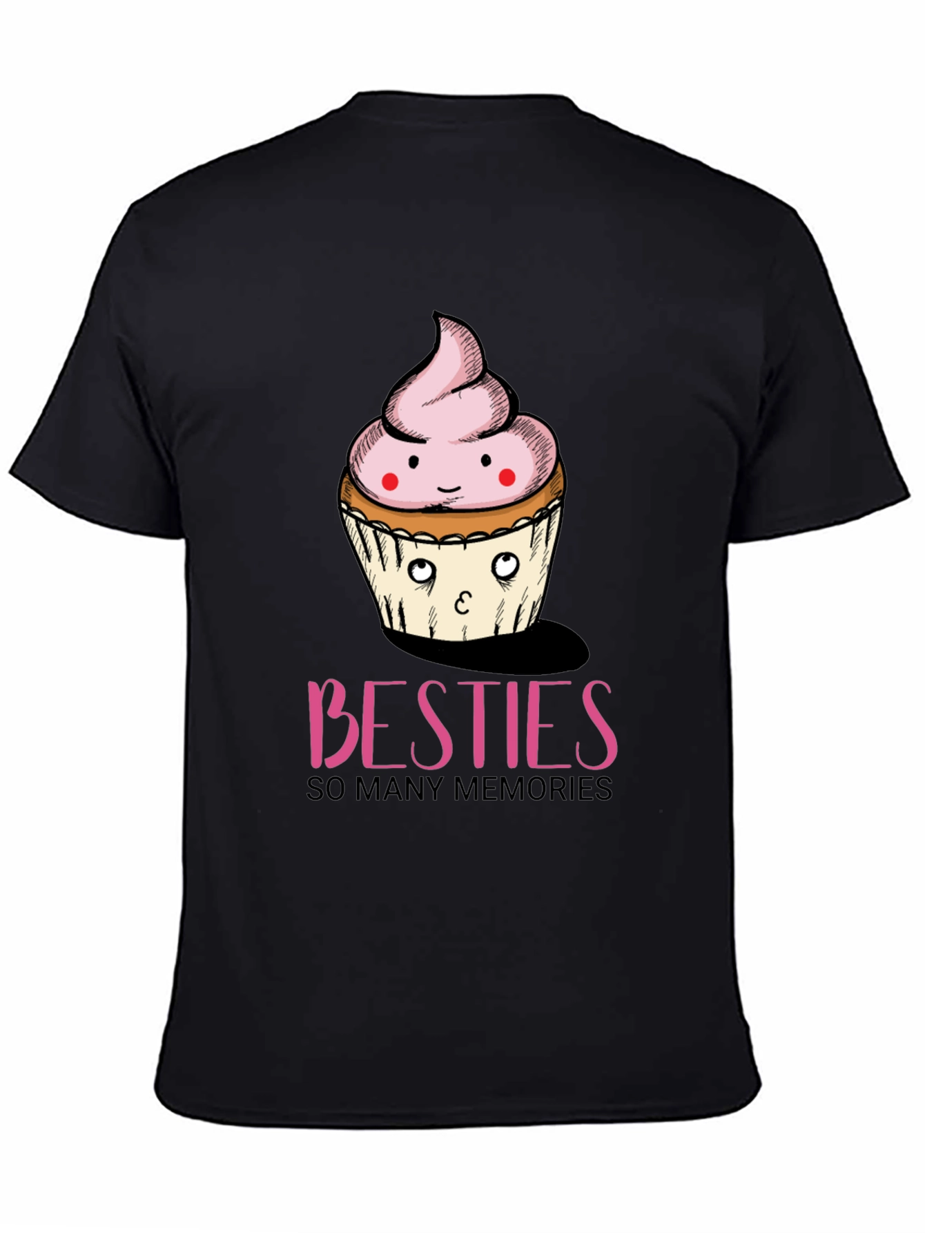 Besties Cupcake T-Shirt - So Many Memories