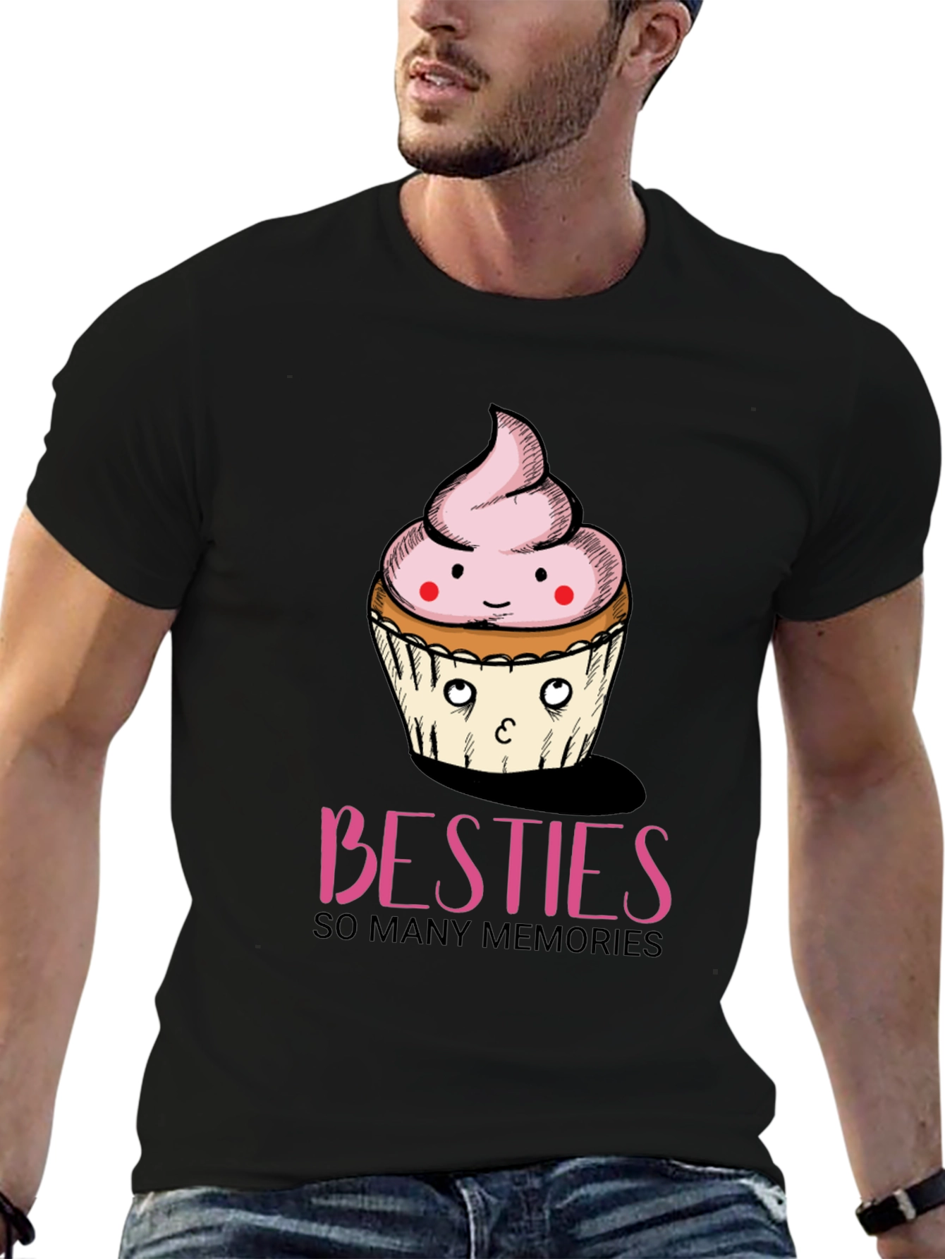 Besties Cupcake T-Shirt - So Many Memories