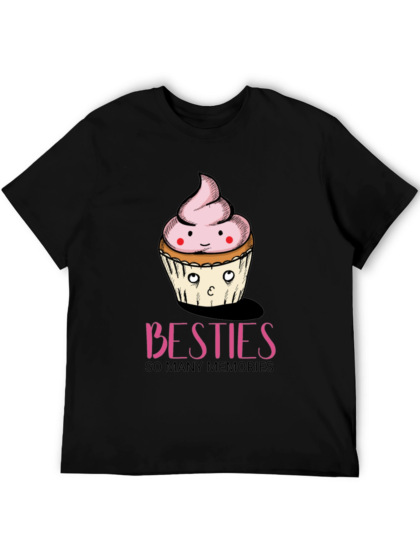 Besties Cupcake T-Shirt - So Many Memories