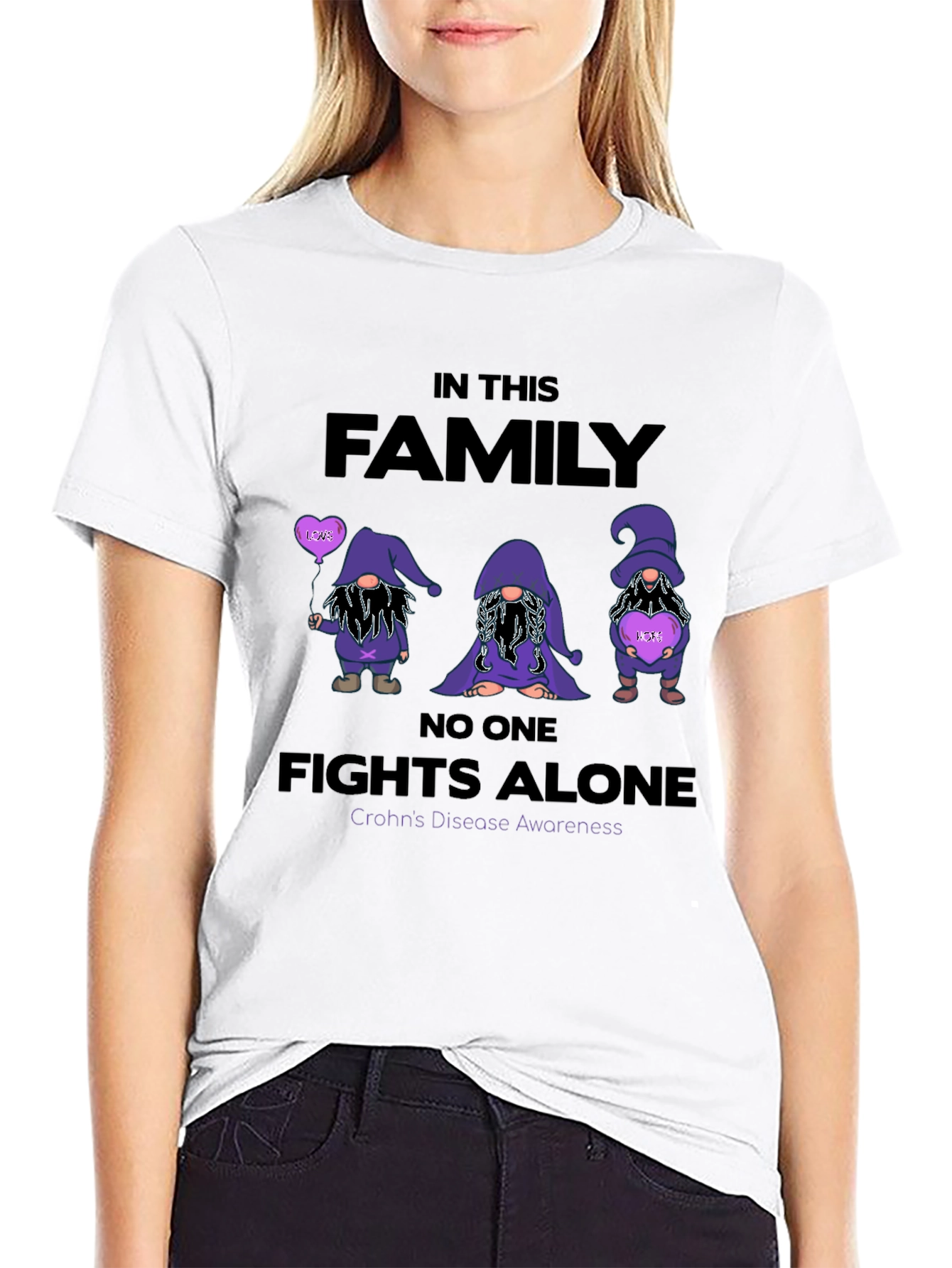 Crohns Disease Awareness Graphic Tee