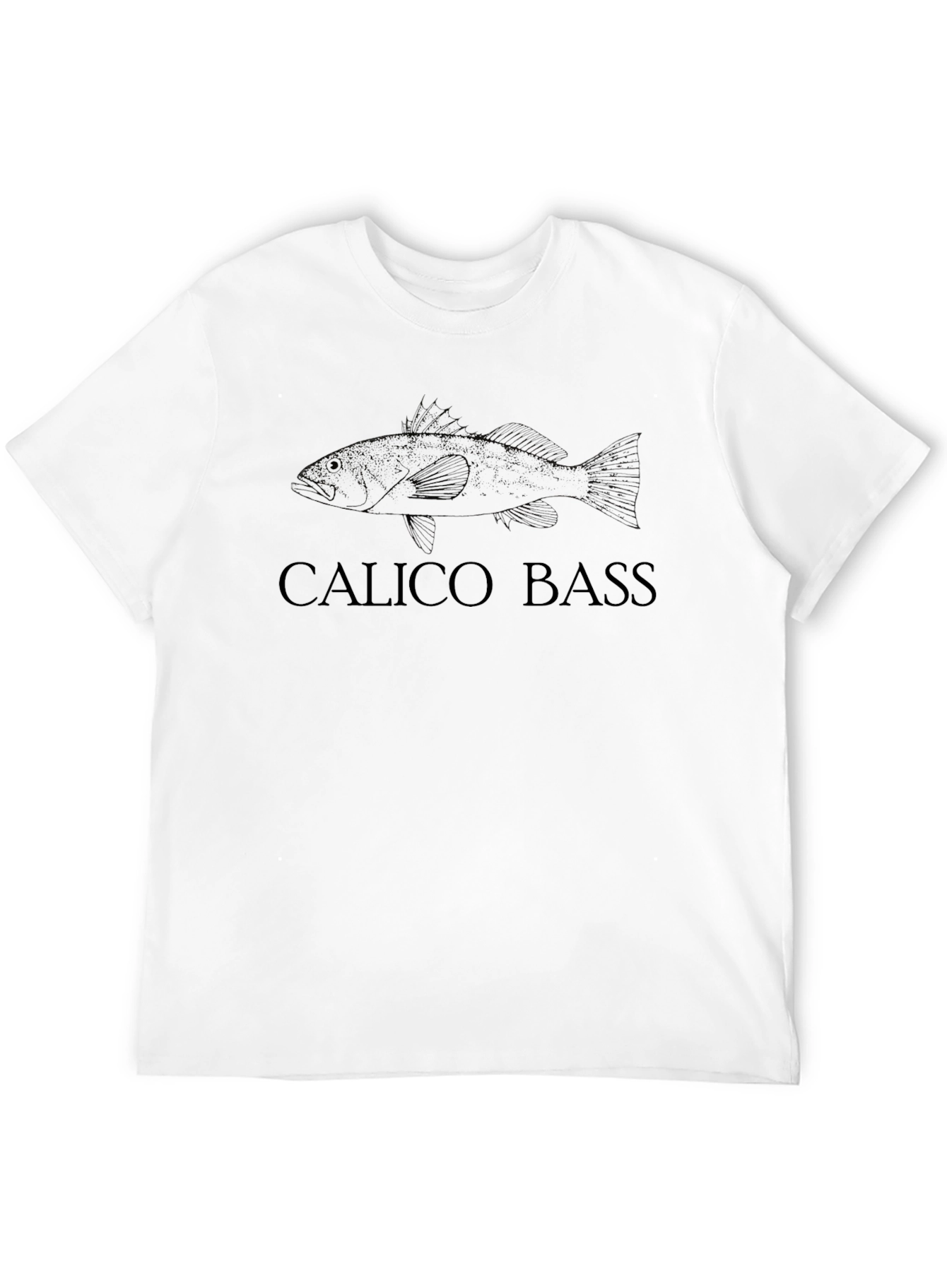 Calico Bass Graphic T-Shirt - Fishing Tee