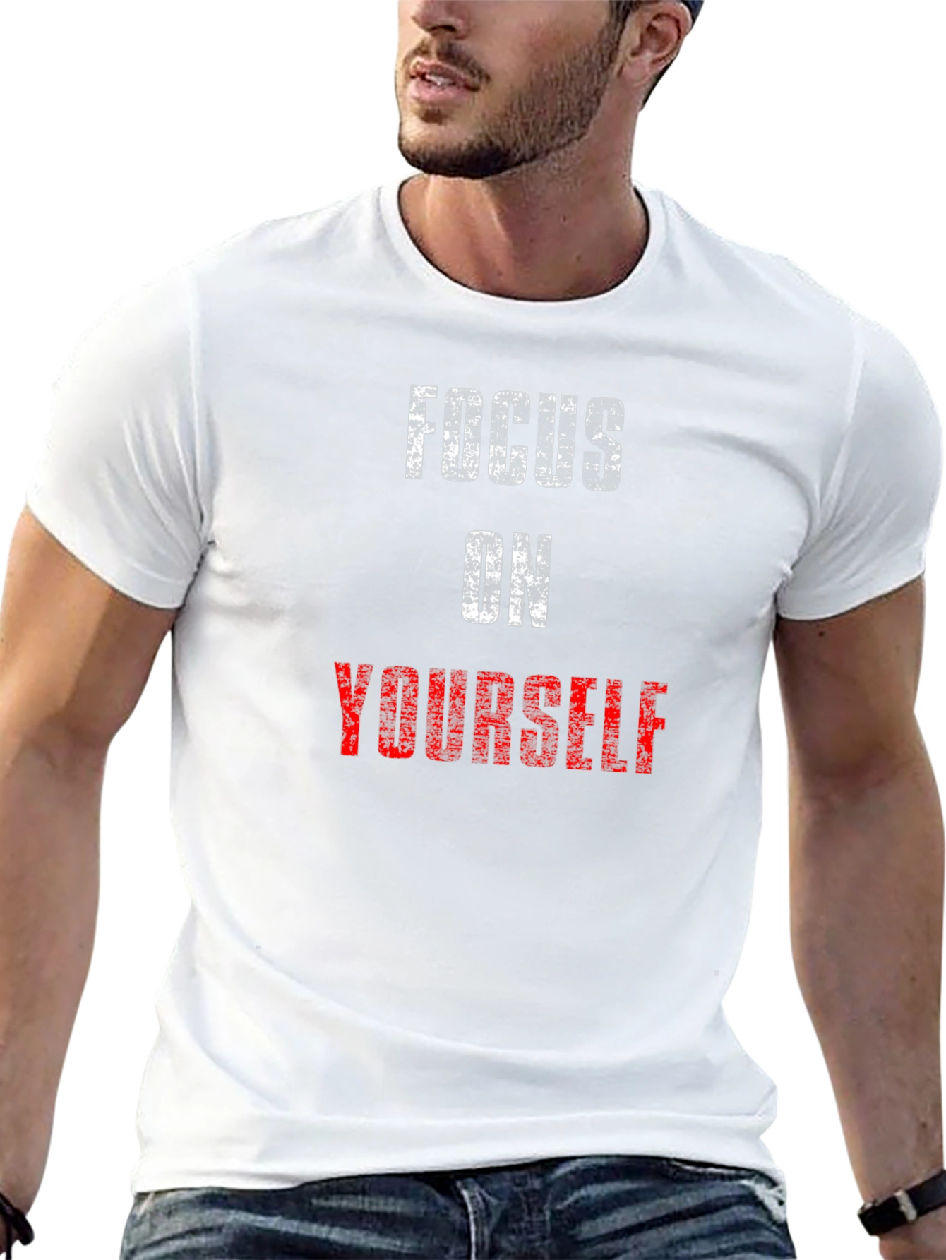 Focus on Yourself Graphic T-Shirt