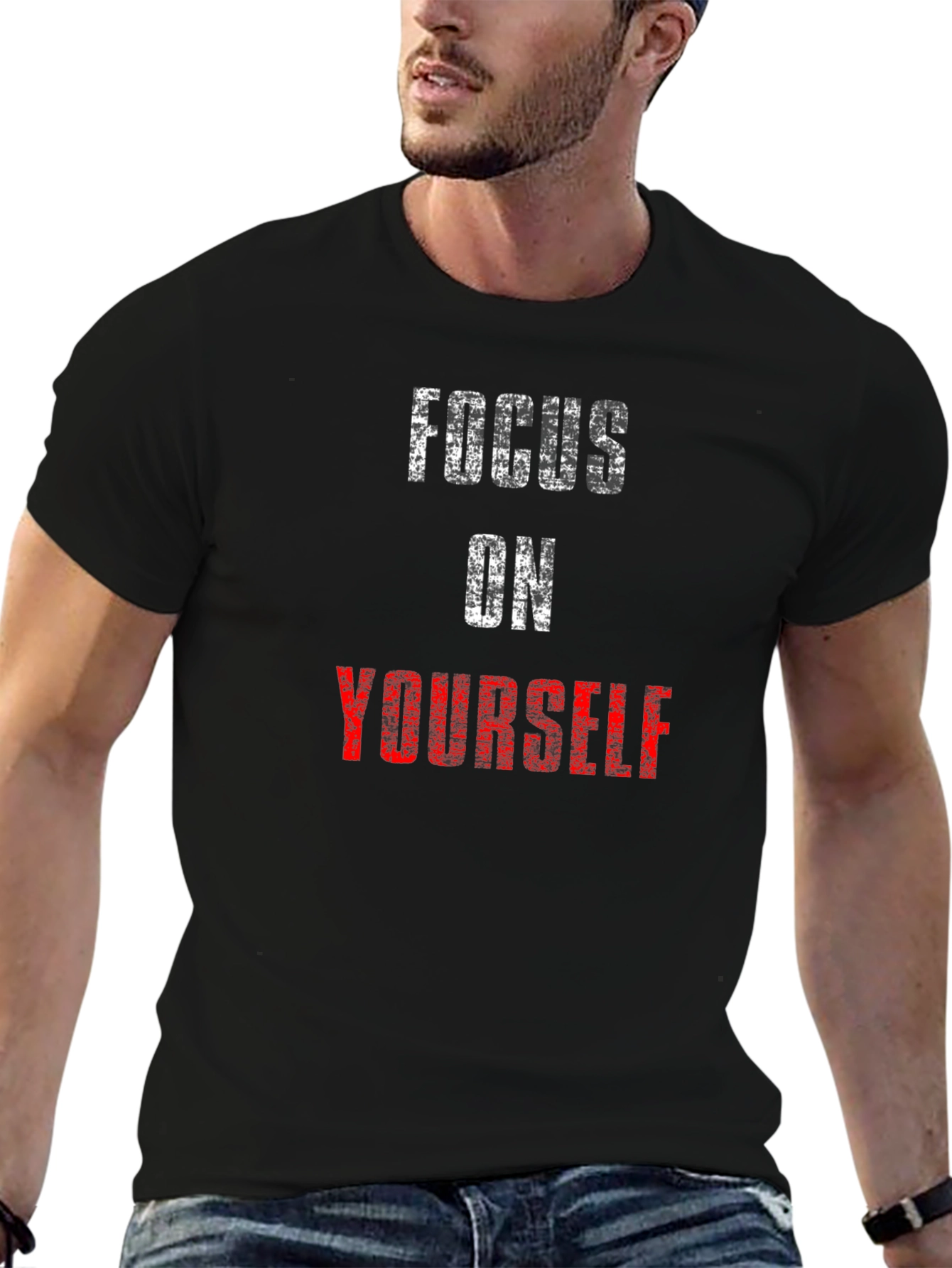 Focus on Yourself Graphic T-Shirt