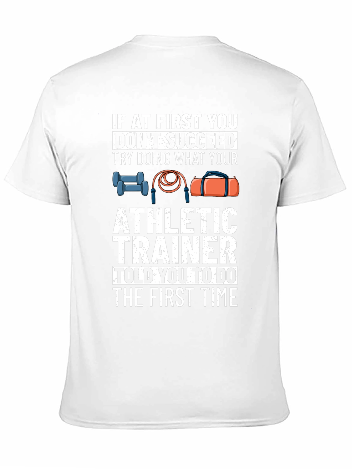 Athletic Trainer Graphic T-Shirt - Workout Gym Tee