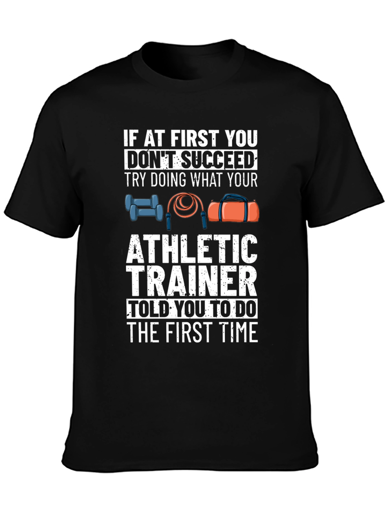 Athletic Trainer Graphic T-Shirt - Workout Gym Tee