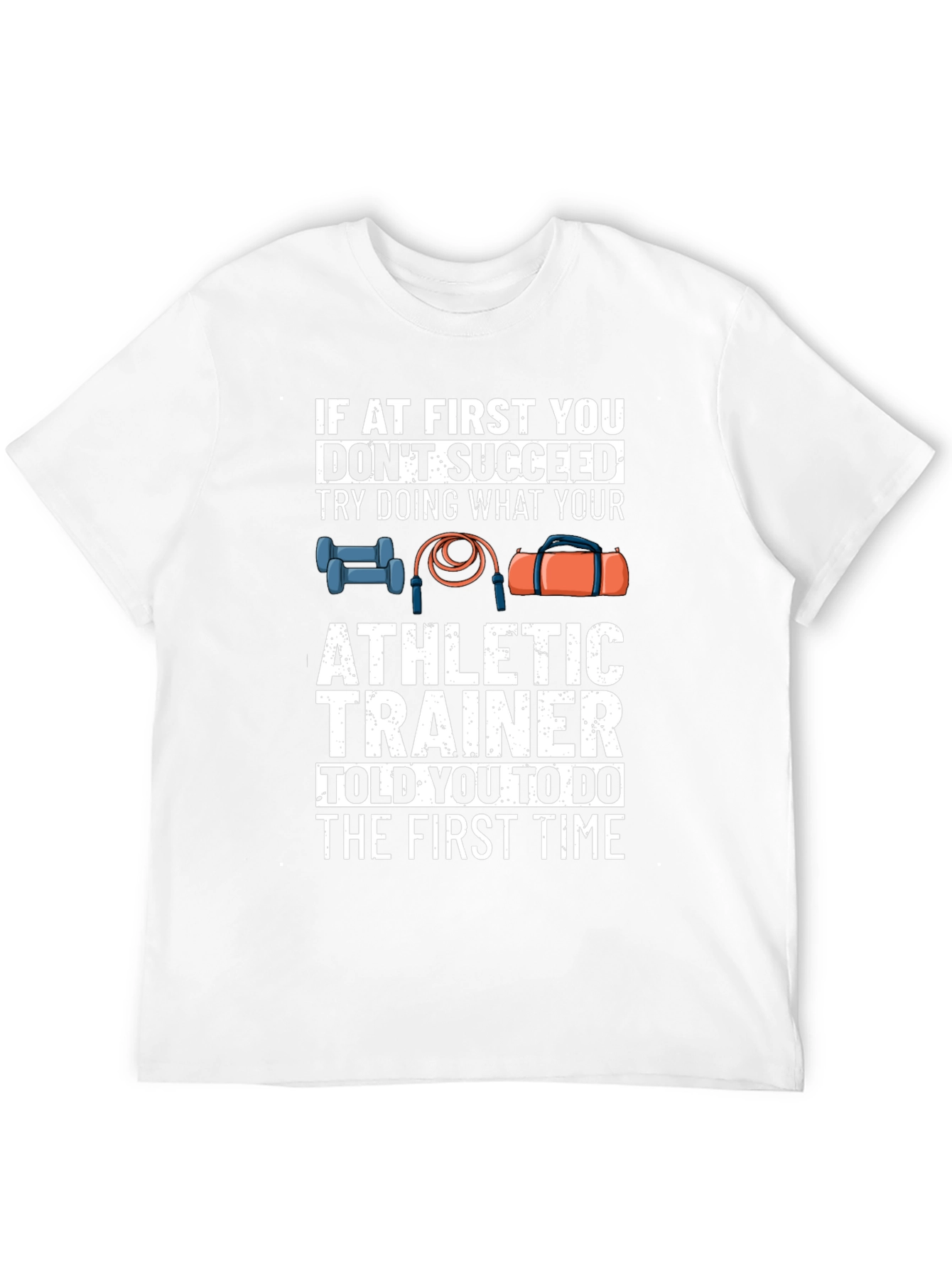 Athletic Trainer Graphic T-Shirt - Workout Gym Tee