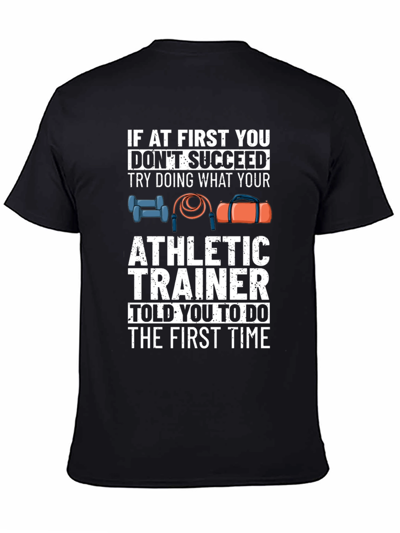 Athletic Trainer Graphic T-Shirt - Workout Gym Tee