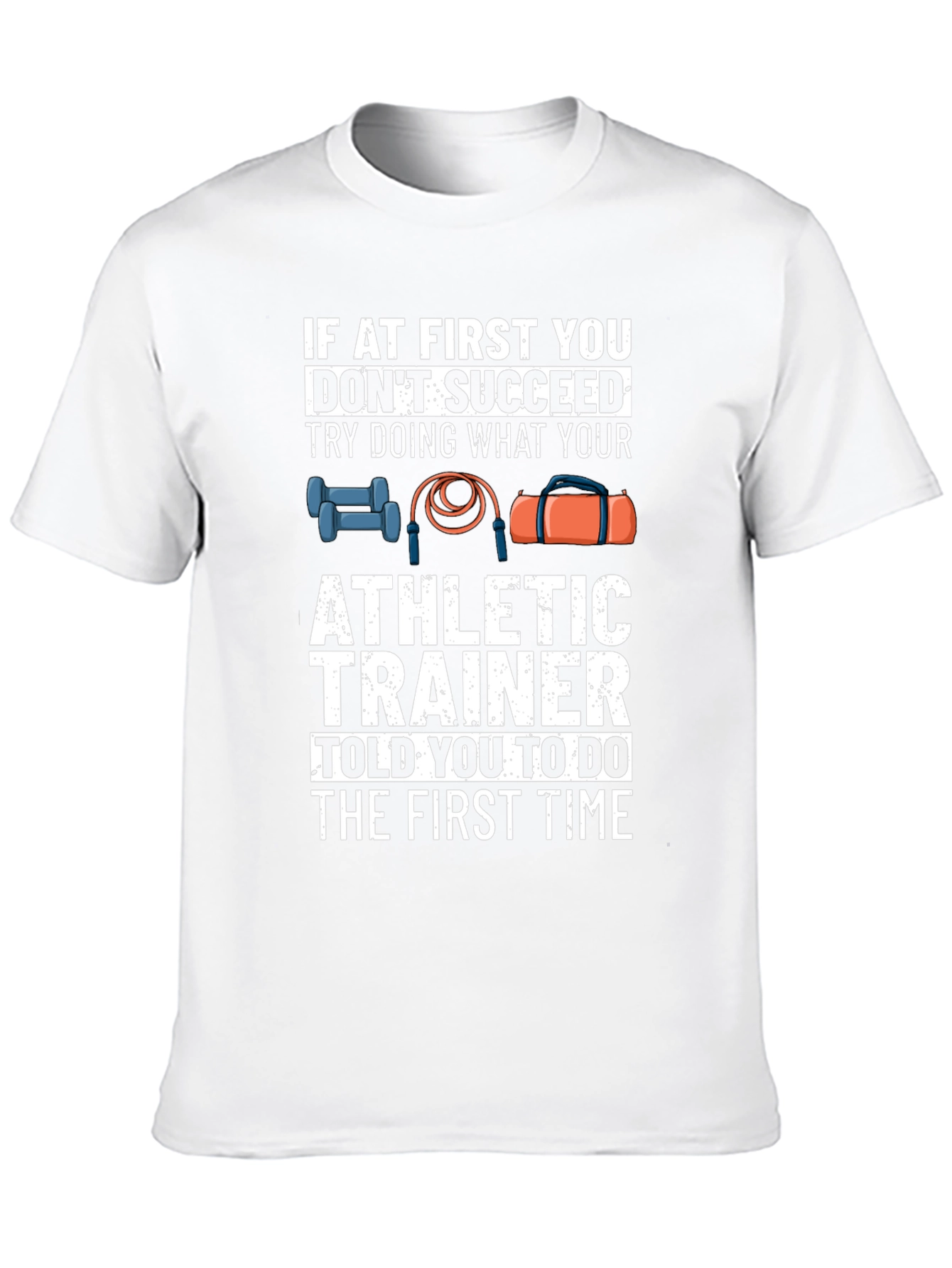Athletic Trainer Graphic T-Shirt - Workout Gym Tee