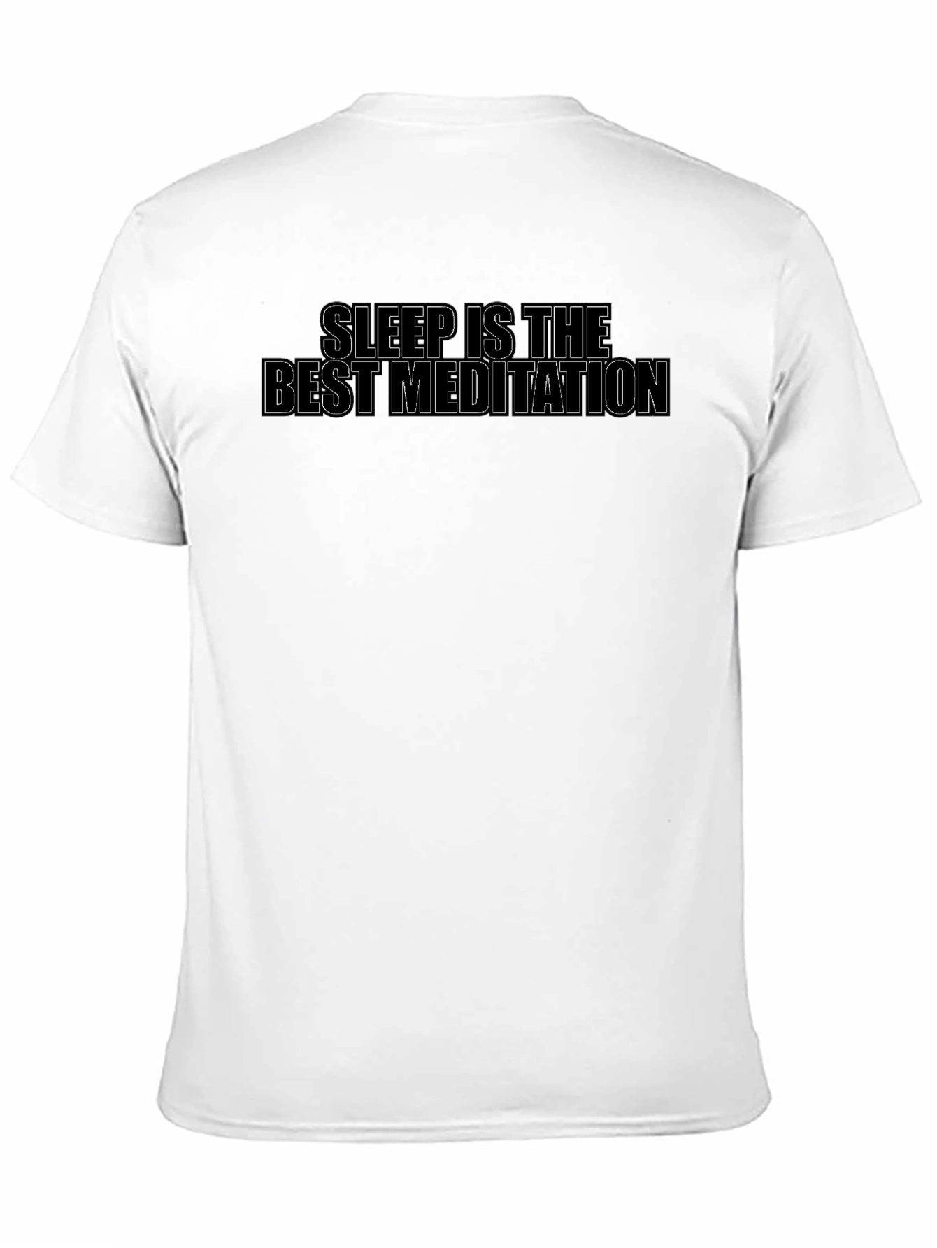 Sleep is the Best Meditation Graphic Tee
