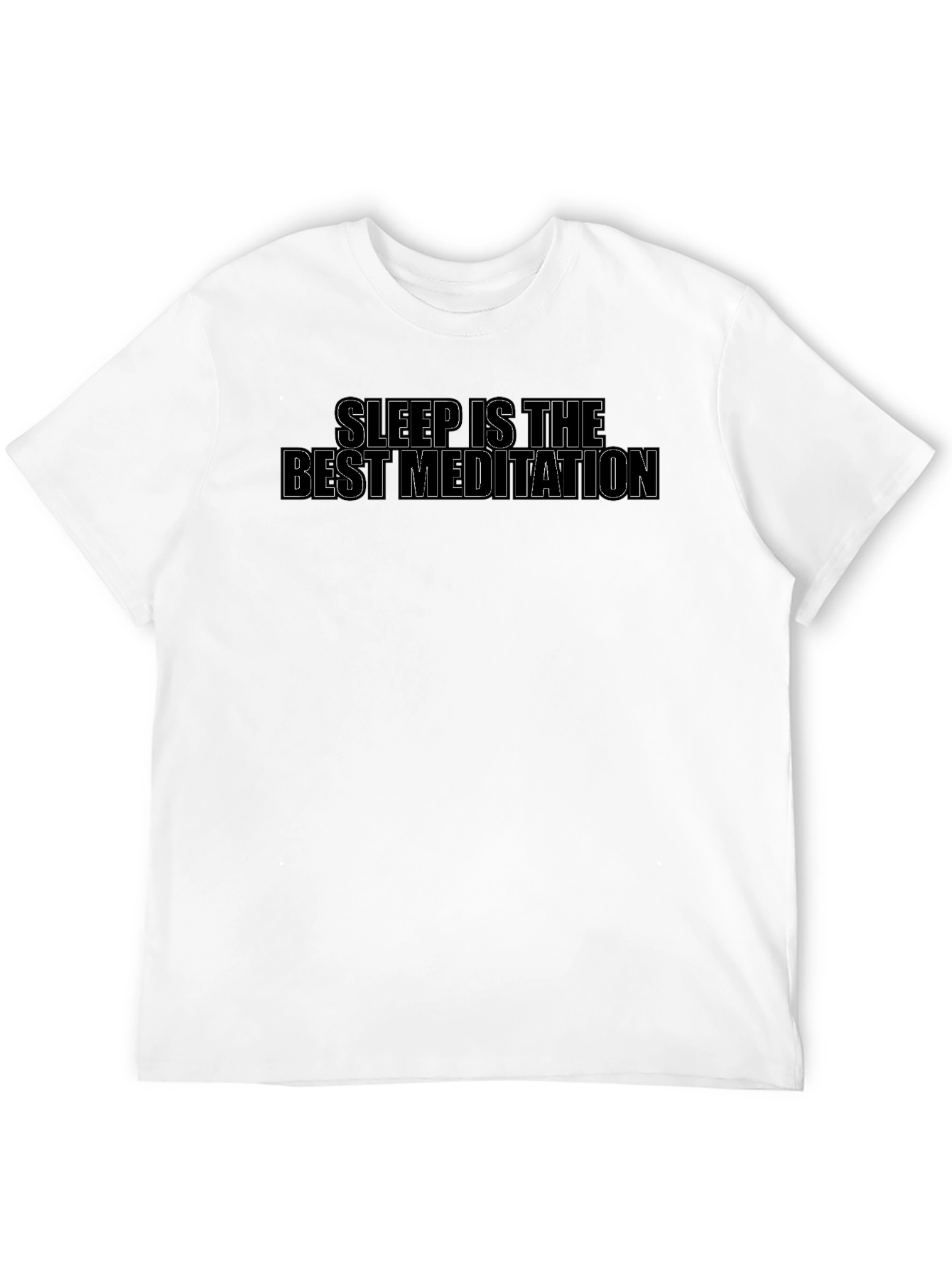 Sleep is the Best Meditation Graphic Tee