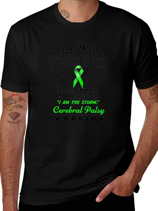 Cerebral Palsy Warrior T-Shirt: Devils Ear Storm