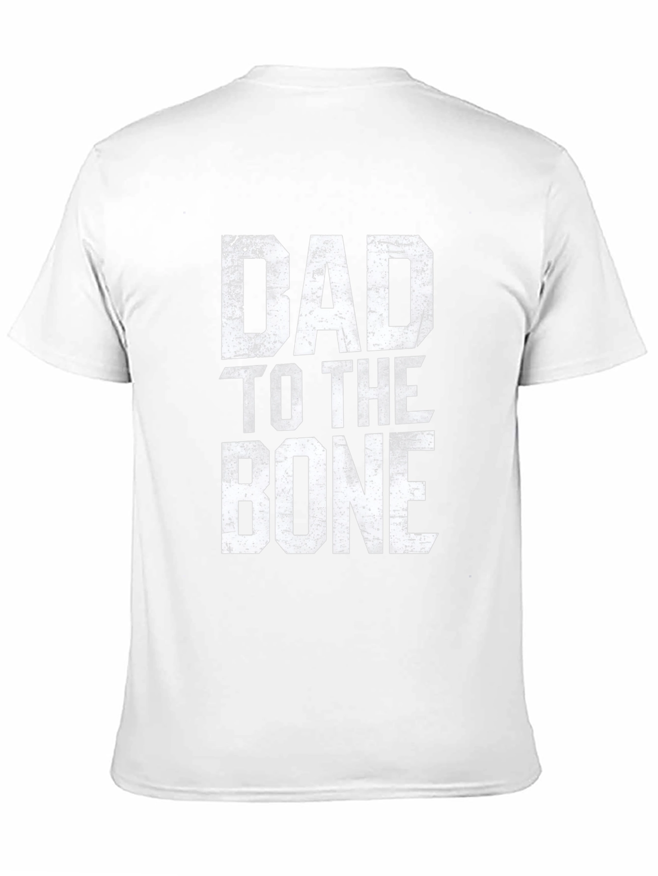 Dad To The Bone Black Graphic T-Shirt