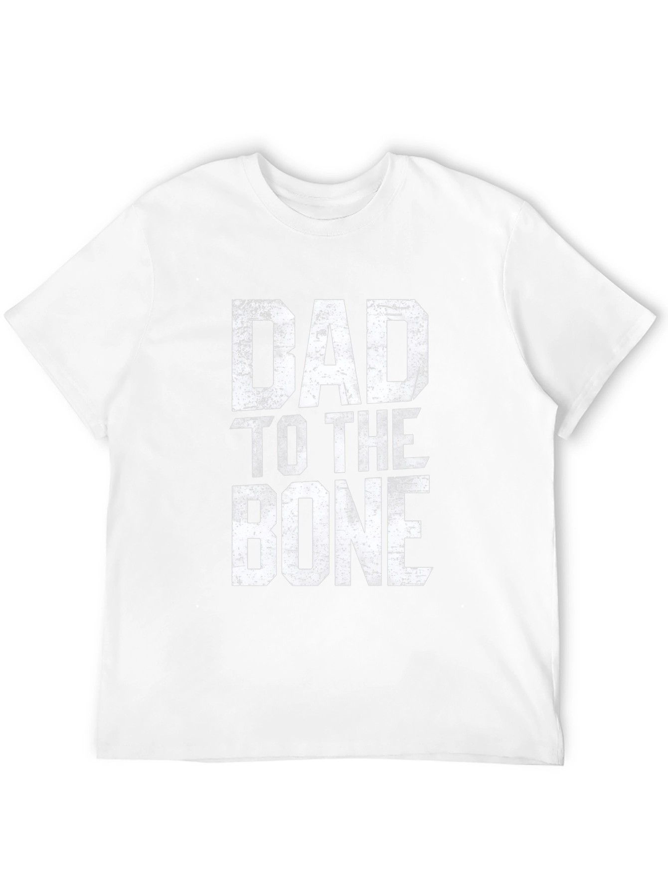 Dad To The Bone Black Graphic T-Shirt