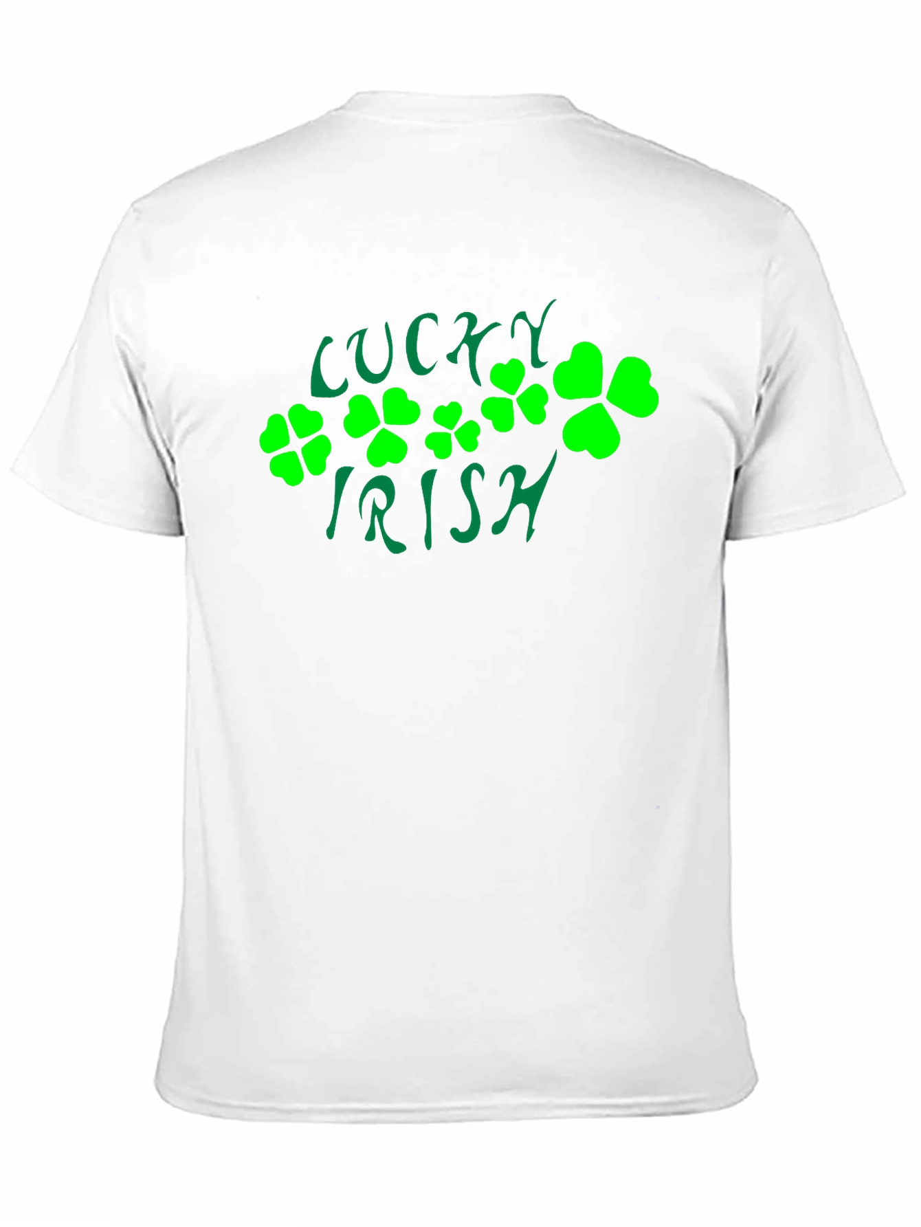 Lucky Irish St. Patricks Day Black T-Shirt