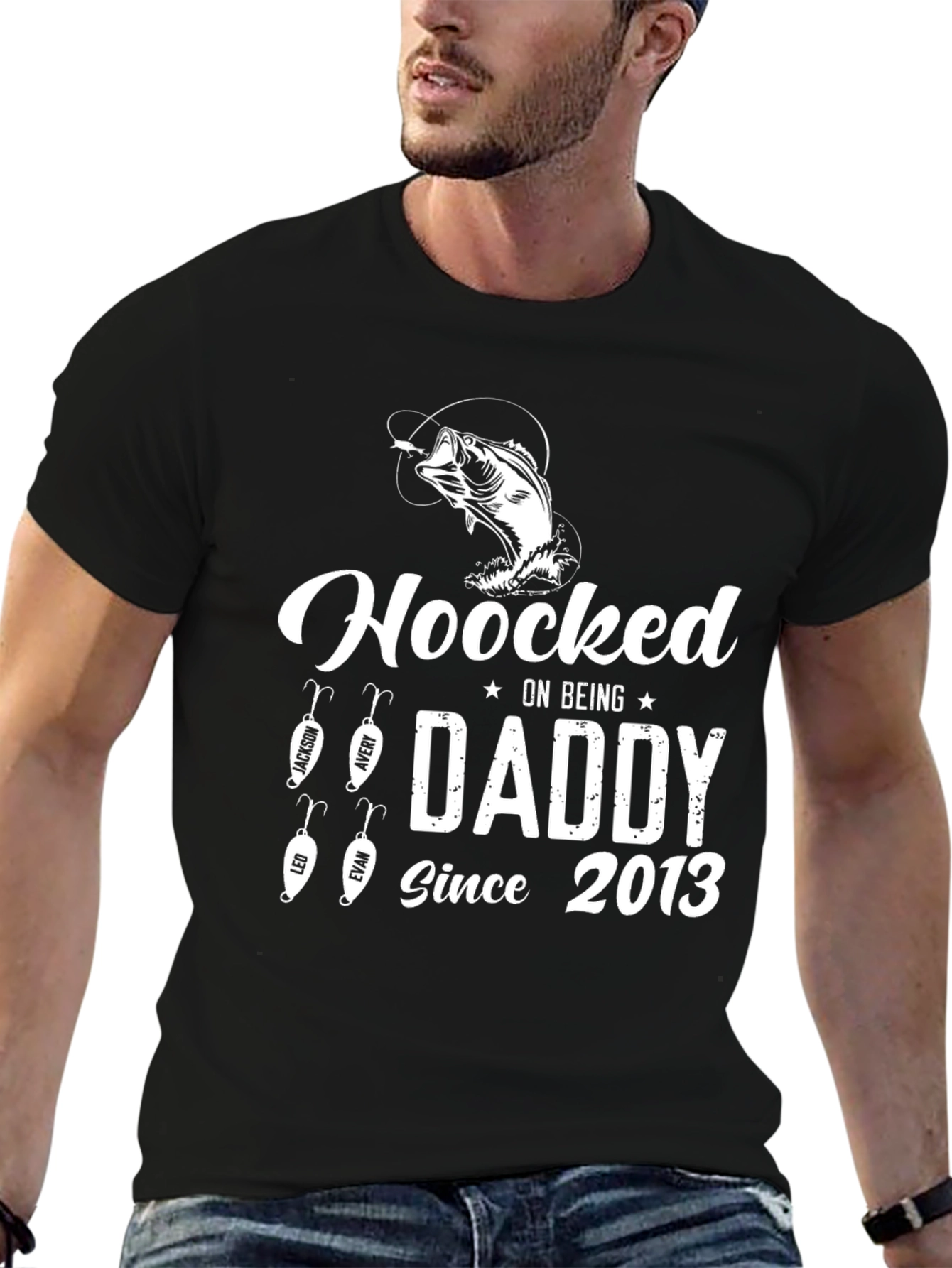Hooked on Being Daddy T-Shirt