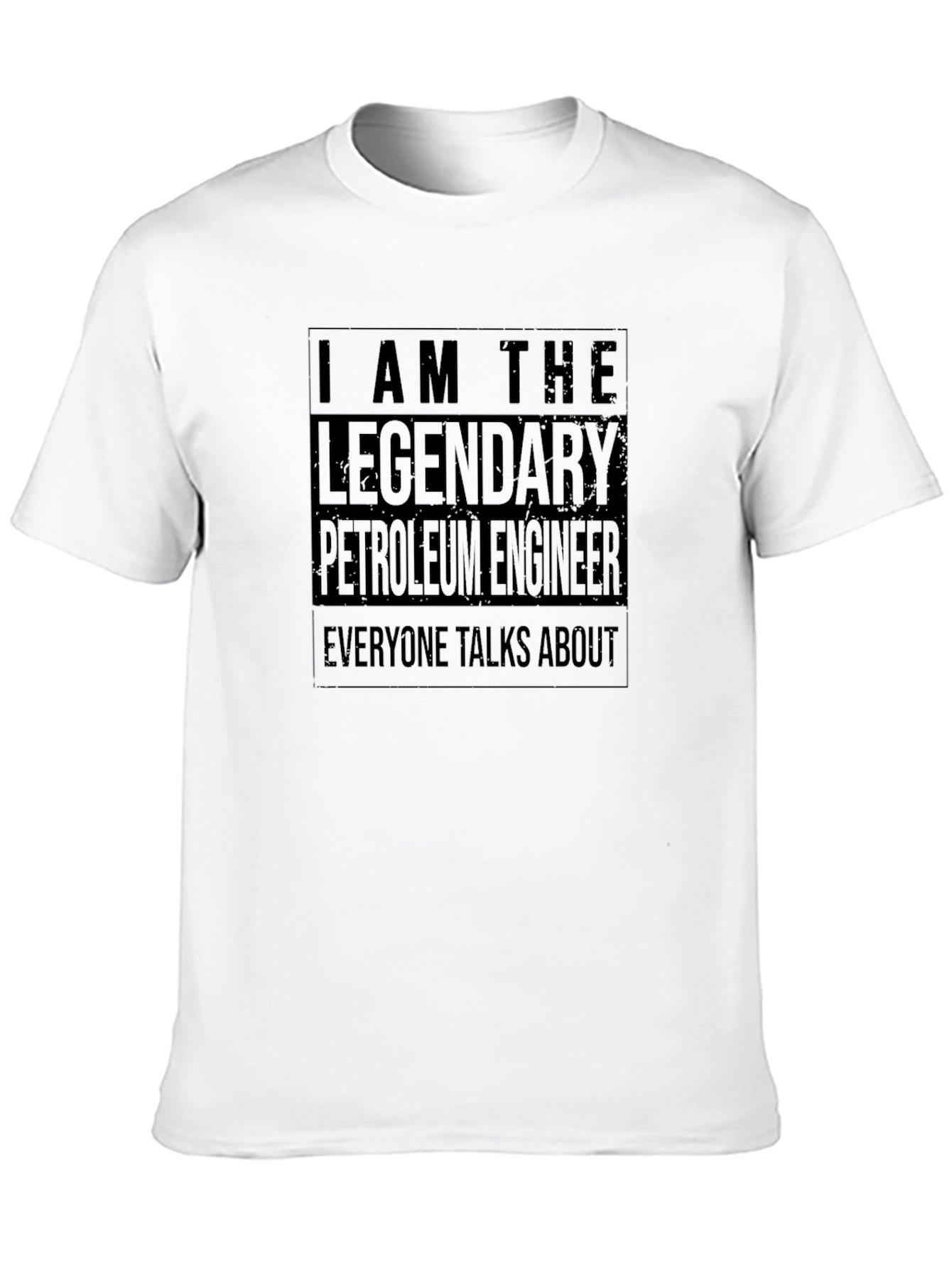 Legendary Petroleum Engineer Black T-Shirt