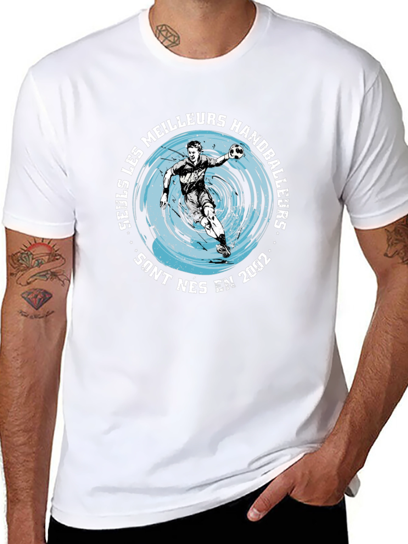 Handballer Graphic Tee - Born in 2002