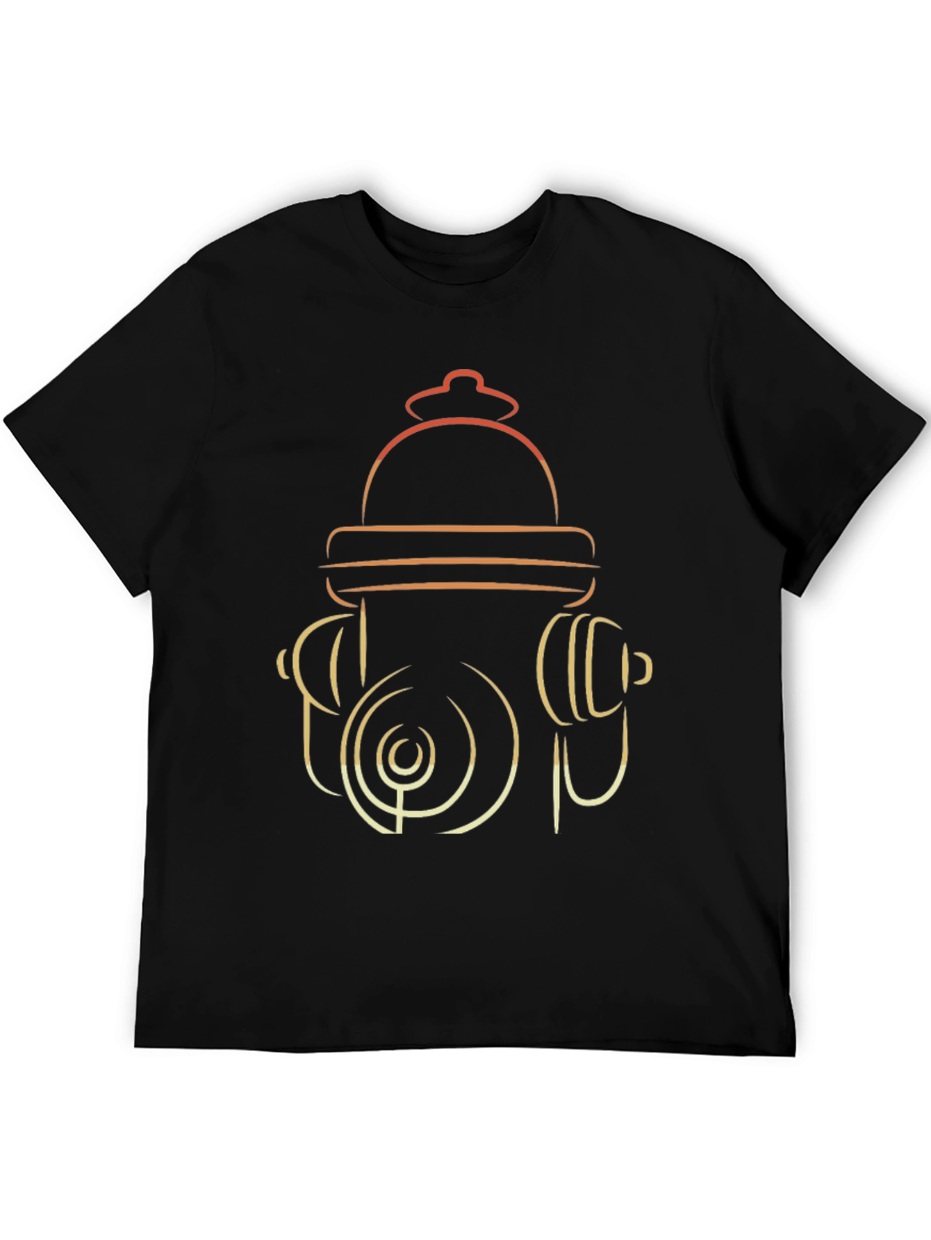 Fire Hydrant Graphic T-Shirt - Modern Design