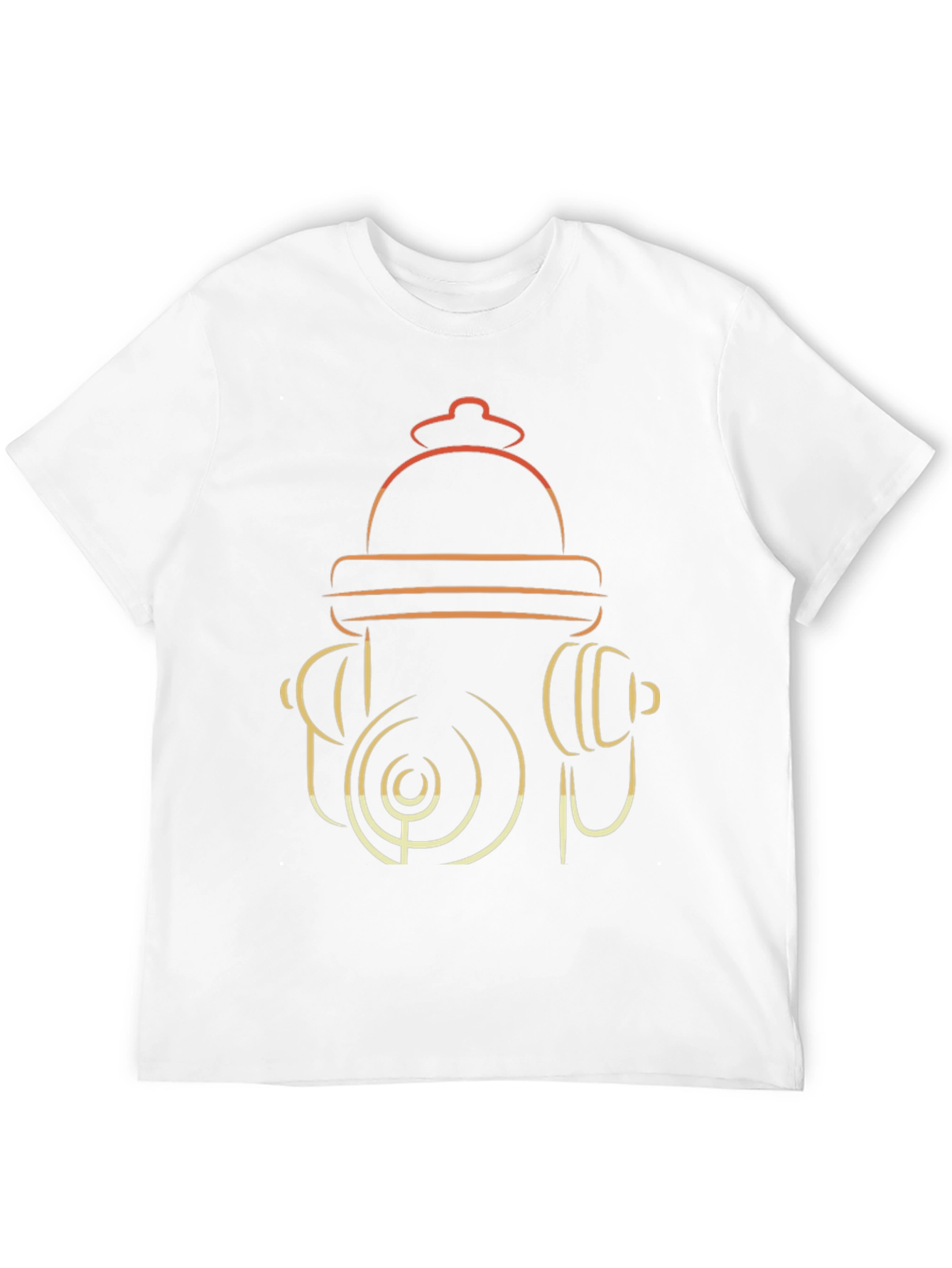 Fire Hydrant Graphic T-Shirt - Modern Design