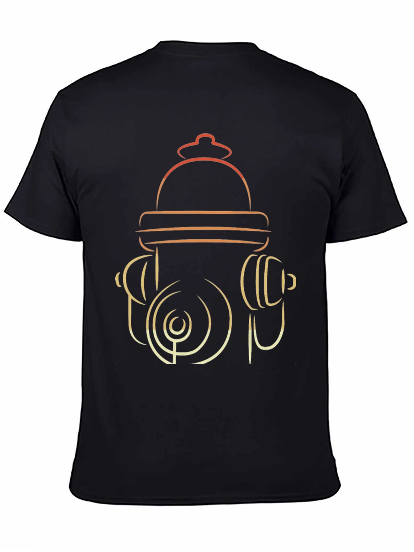 Fire Hydrant Graphic T-Shirt - Modern Design